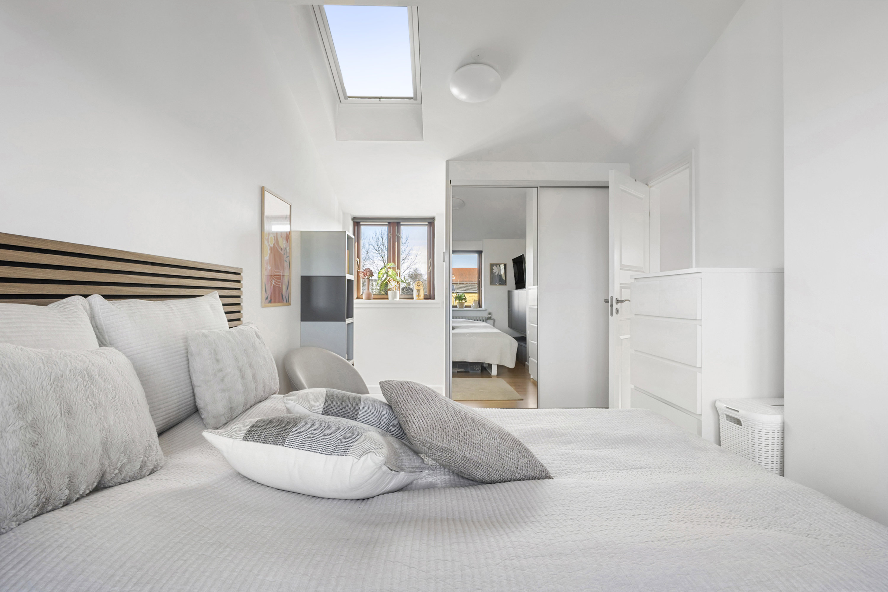 Fremhævet soveværelse billede i fuldskærmstilstand. Billede af Mariesvej 17, 7000 Fredericia