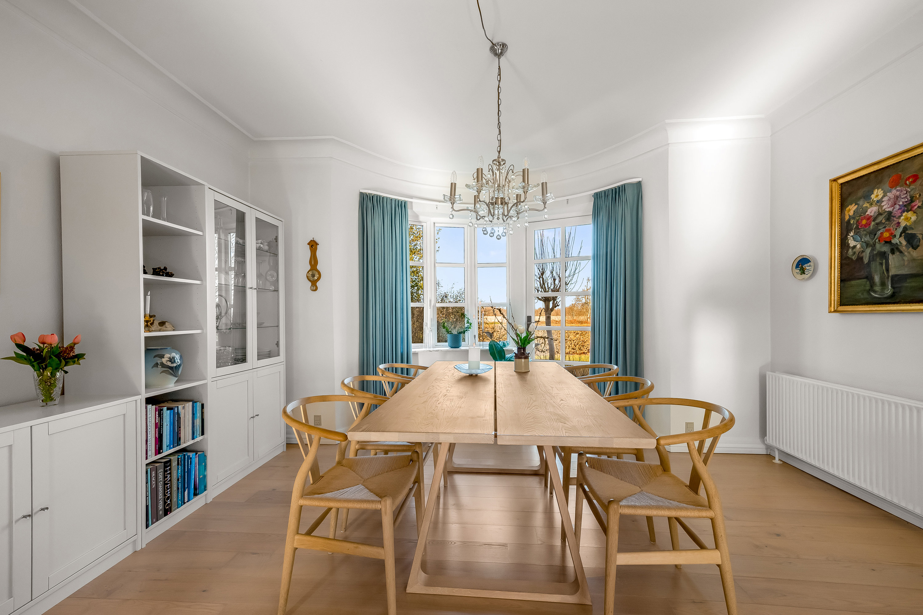 Fremhævet spisestue billede i fuldskærmstilstand. Billede af Vesterlindvej 38, 7400 Herning