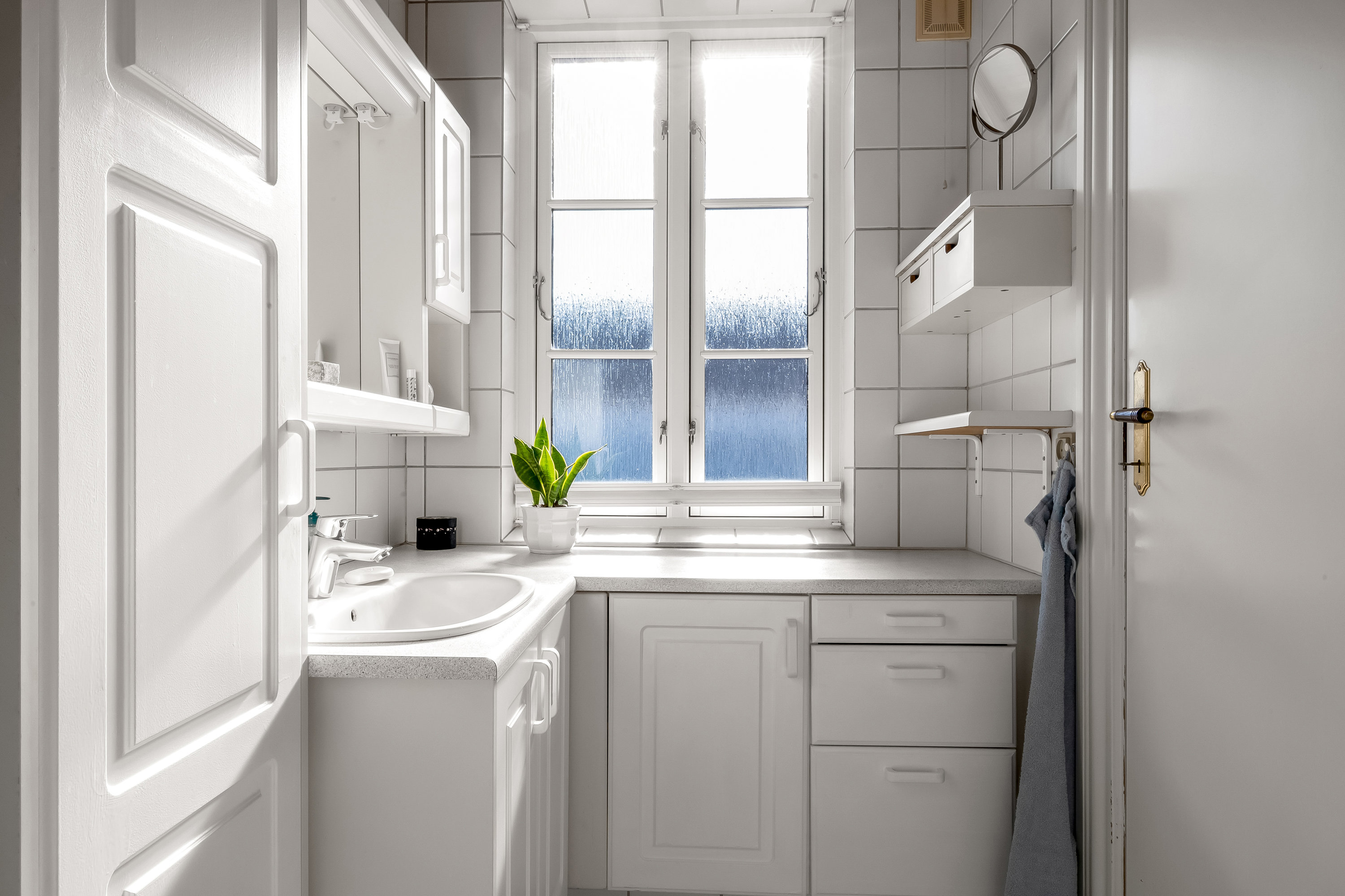 Fremhævet badeværelse billede i fuldskærmstilstand. Billede af Vesterlindvej 38, 7400 Herning