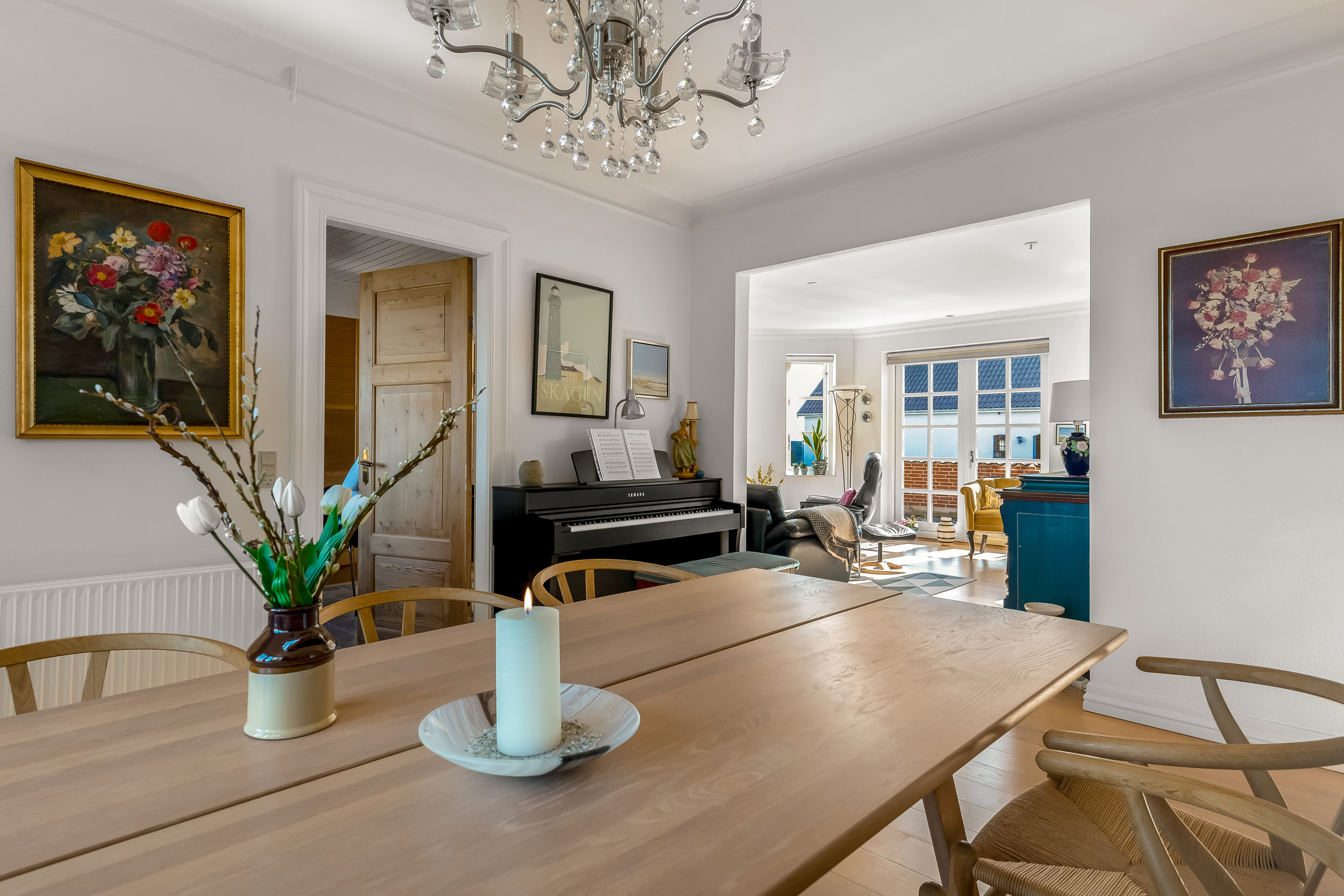 Fremhævet spisestue billede i fuldskærmstilstand. Billede af Vesterlindvej 38, 7400 Herning