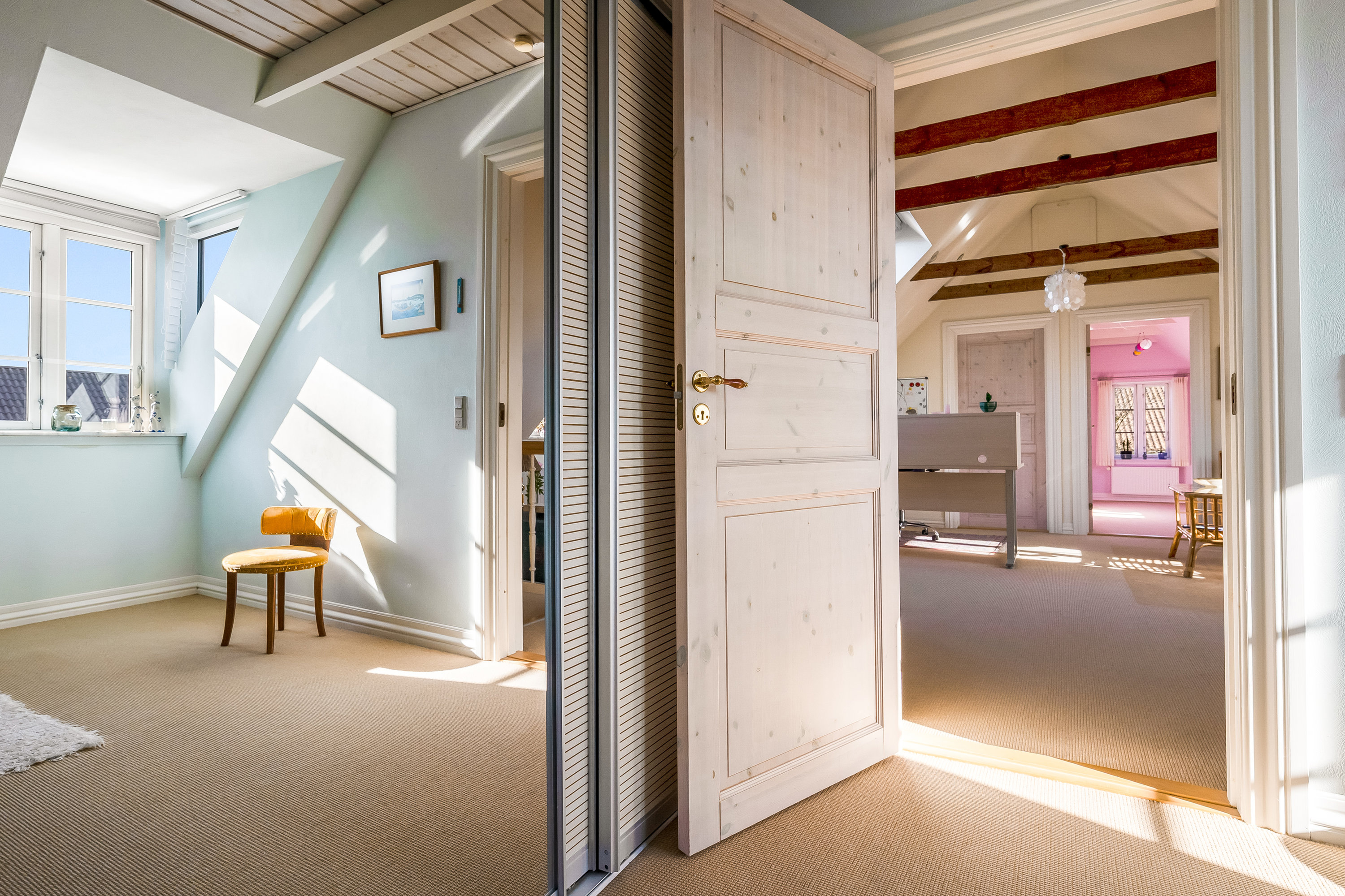 Fremhævet soveværelse billede i fuldskærmstilstand. Billede af Vesterlindvej 38, 7400 Herning