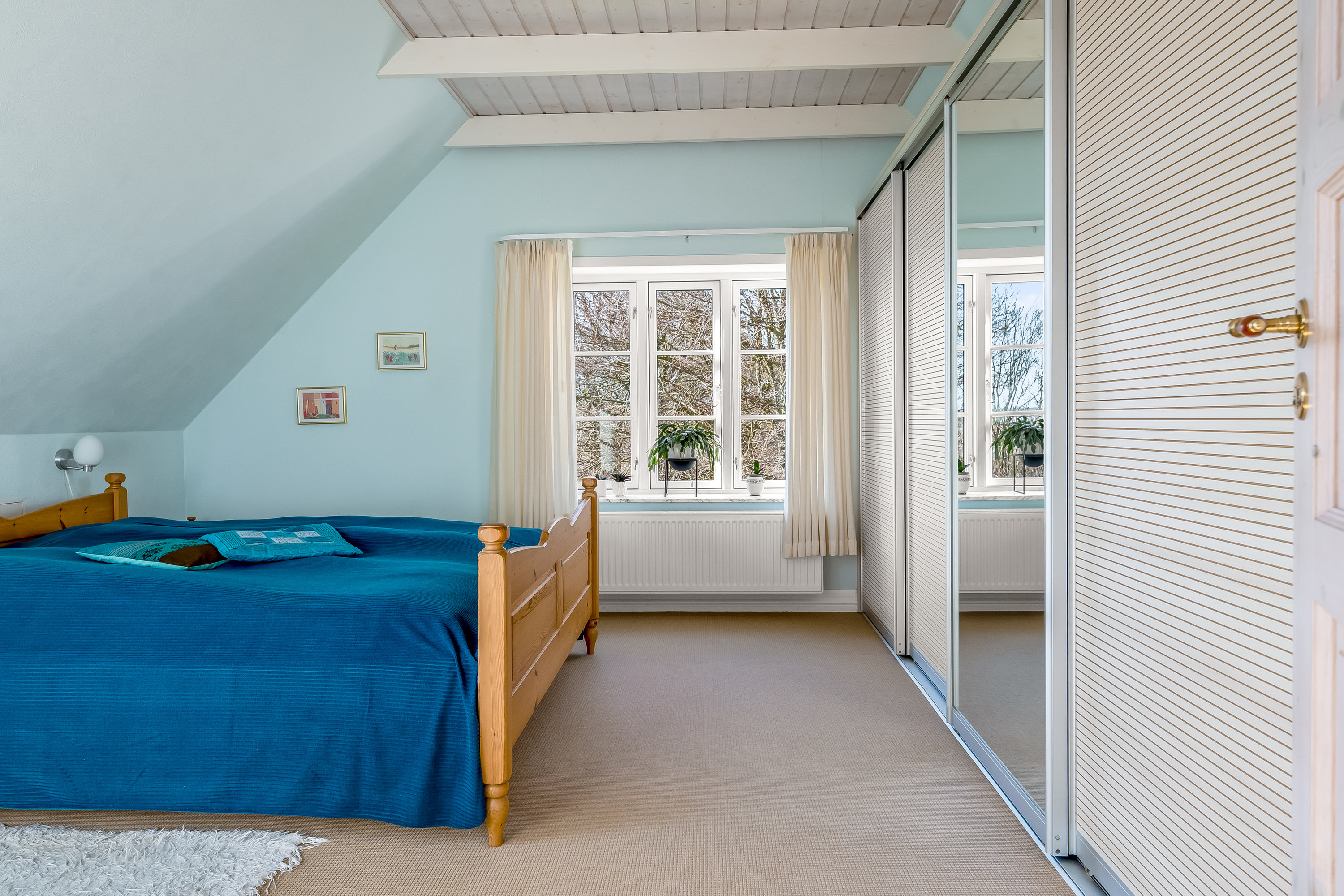 Fremhævet soveværelse billede i fuldskærmstilstand. Billede af Vesterlindvej 38, 7400 Herning