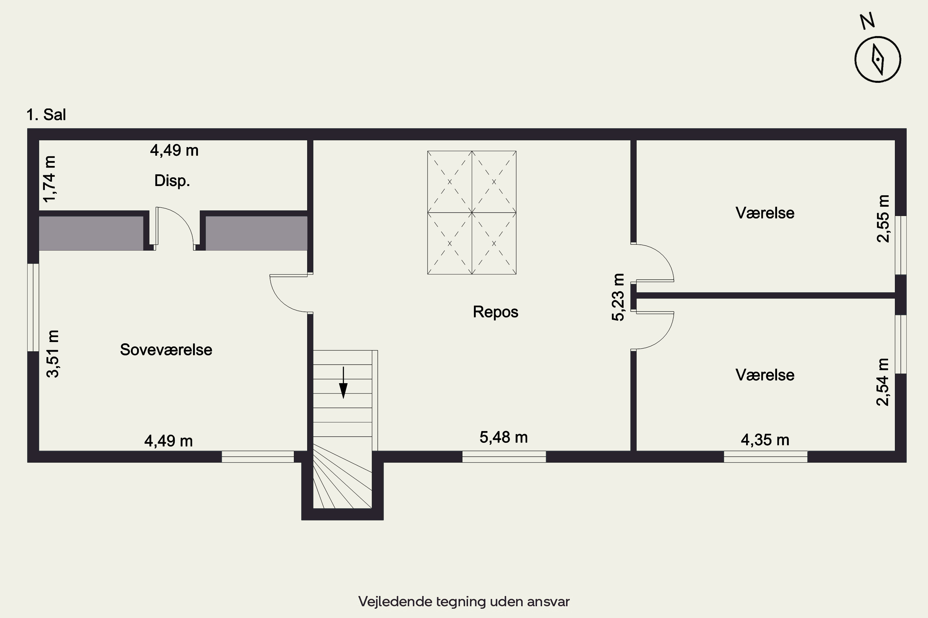 Plantegninger billede af Vesterlindvej 38, 7400 Herning