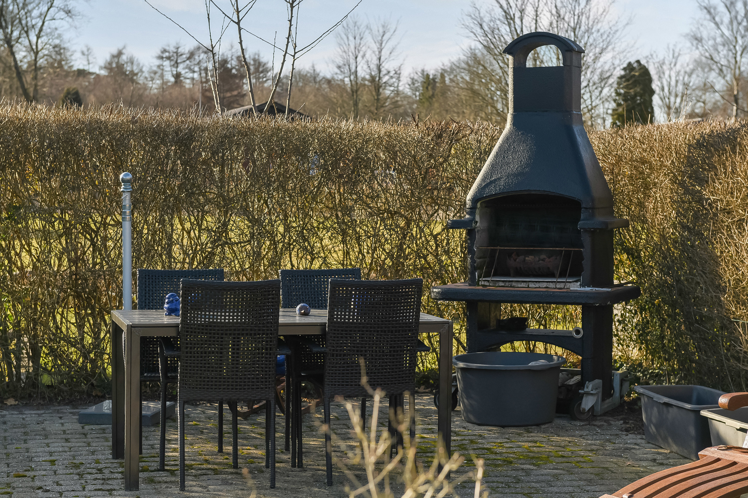 Fremhævet terrasse billede i fuldskærmstilstand. Billede af Egevej 4, 7260 Sønder Omme