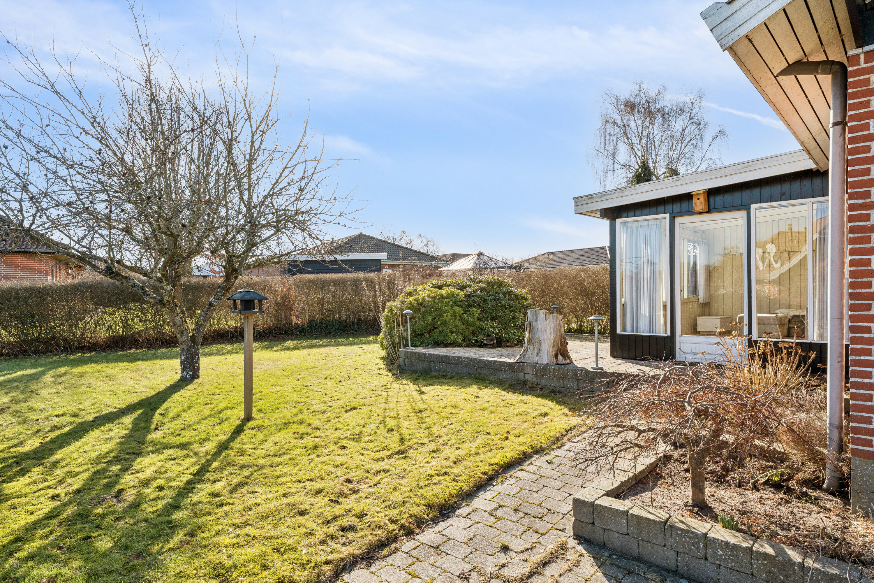 Fremhævet have billede i fuldskærmstilstand. Billede af Gartnervangen 12B, 9240 Nibe