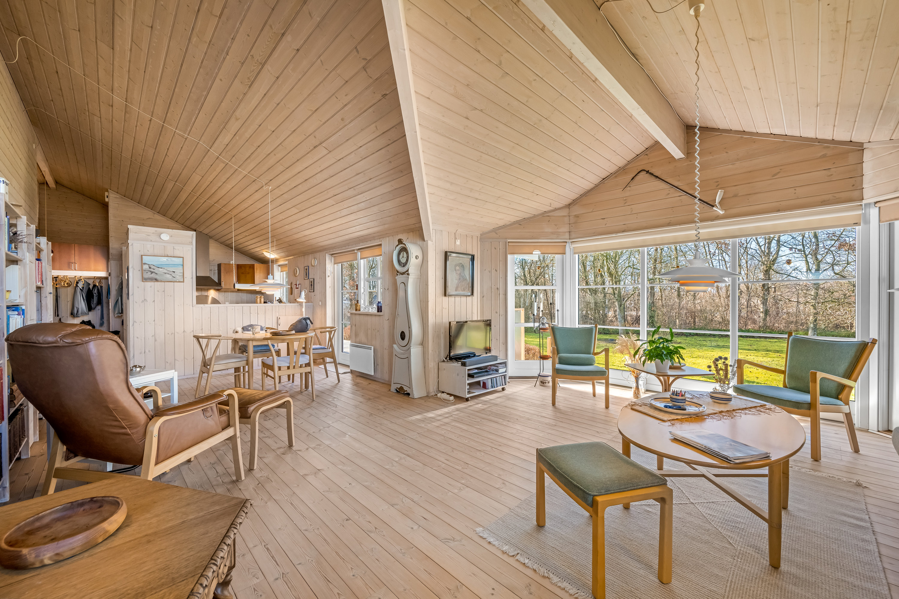 Fremhævet stue billede i fuldskærmstilstand. Billede af Ø Smedegårdvej 12, 6900 Skjern