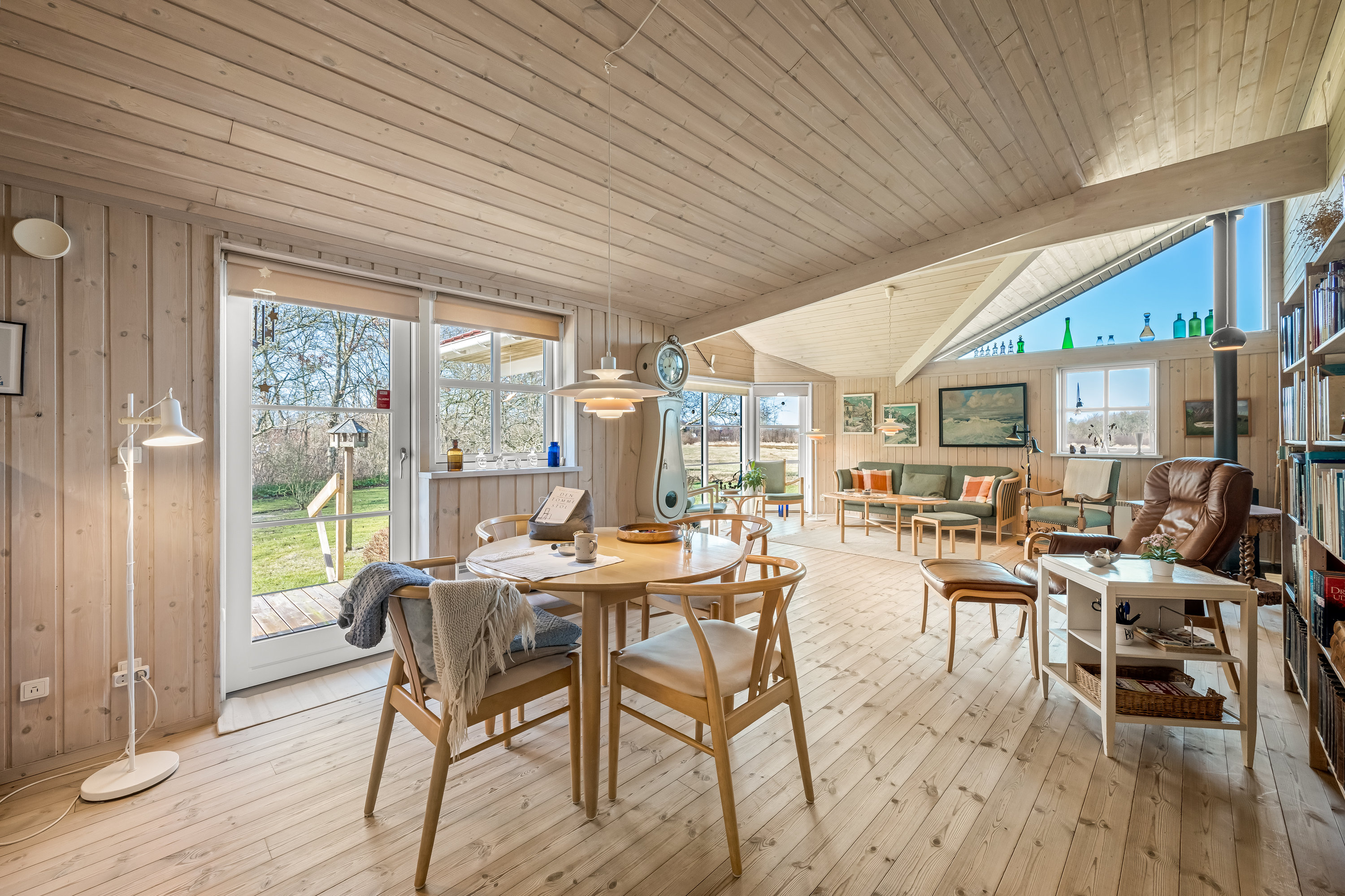 Fremhævet stue billede i fuldskærmstilstand. Billede af Ø Smedegårdvej 12, 6900 Skjern