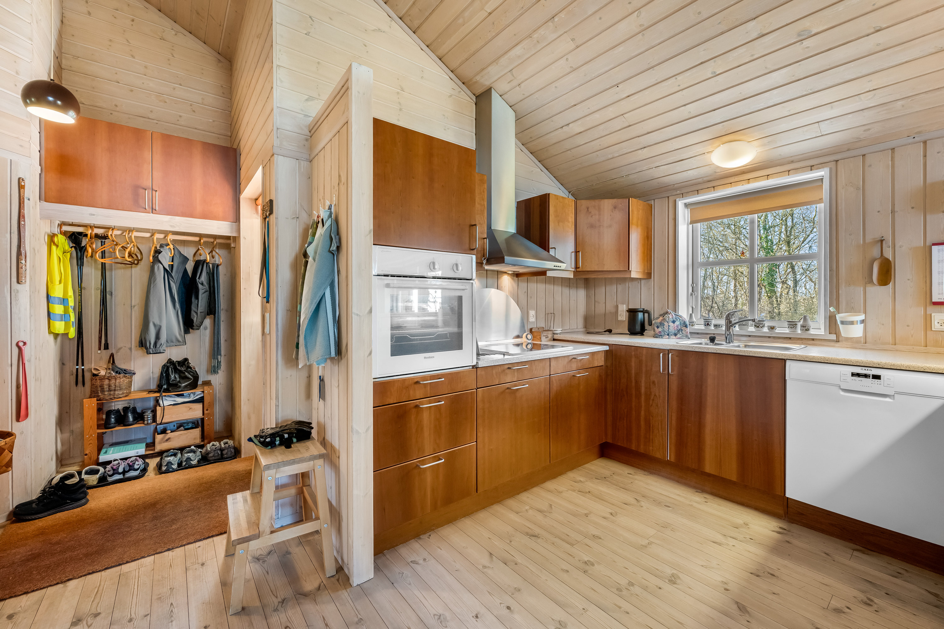 Fremhævet køkken billede i fuldskærmstilstand. Billede af Ø Smedegårdvej 12, 6900 Skjern