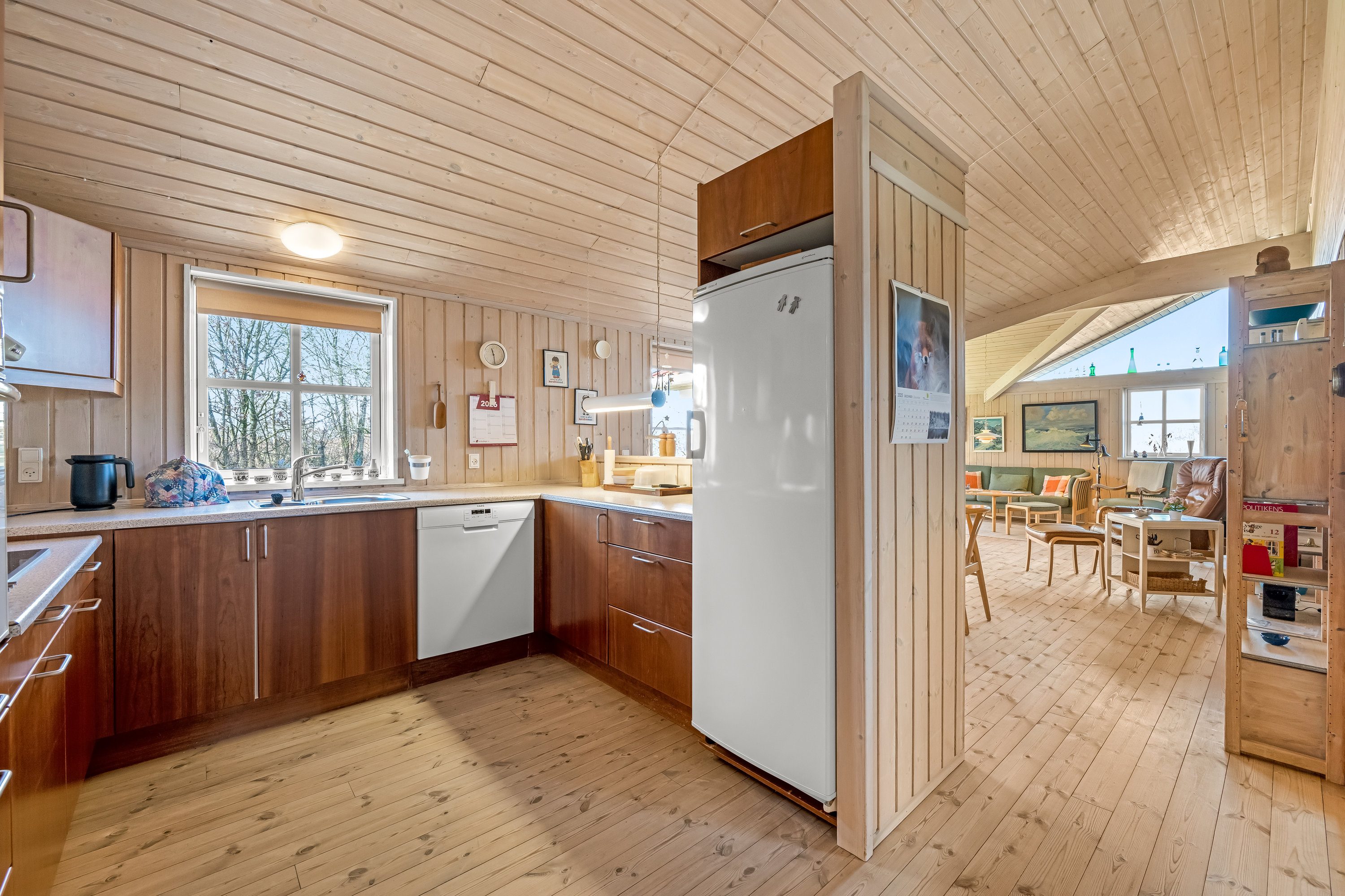 Fremhævet køkken billede i fuldskærmstilstand. Billede af Ø Smedegårdvej 12, 6900 Skjern