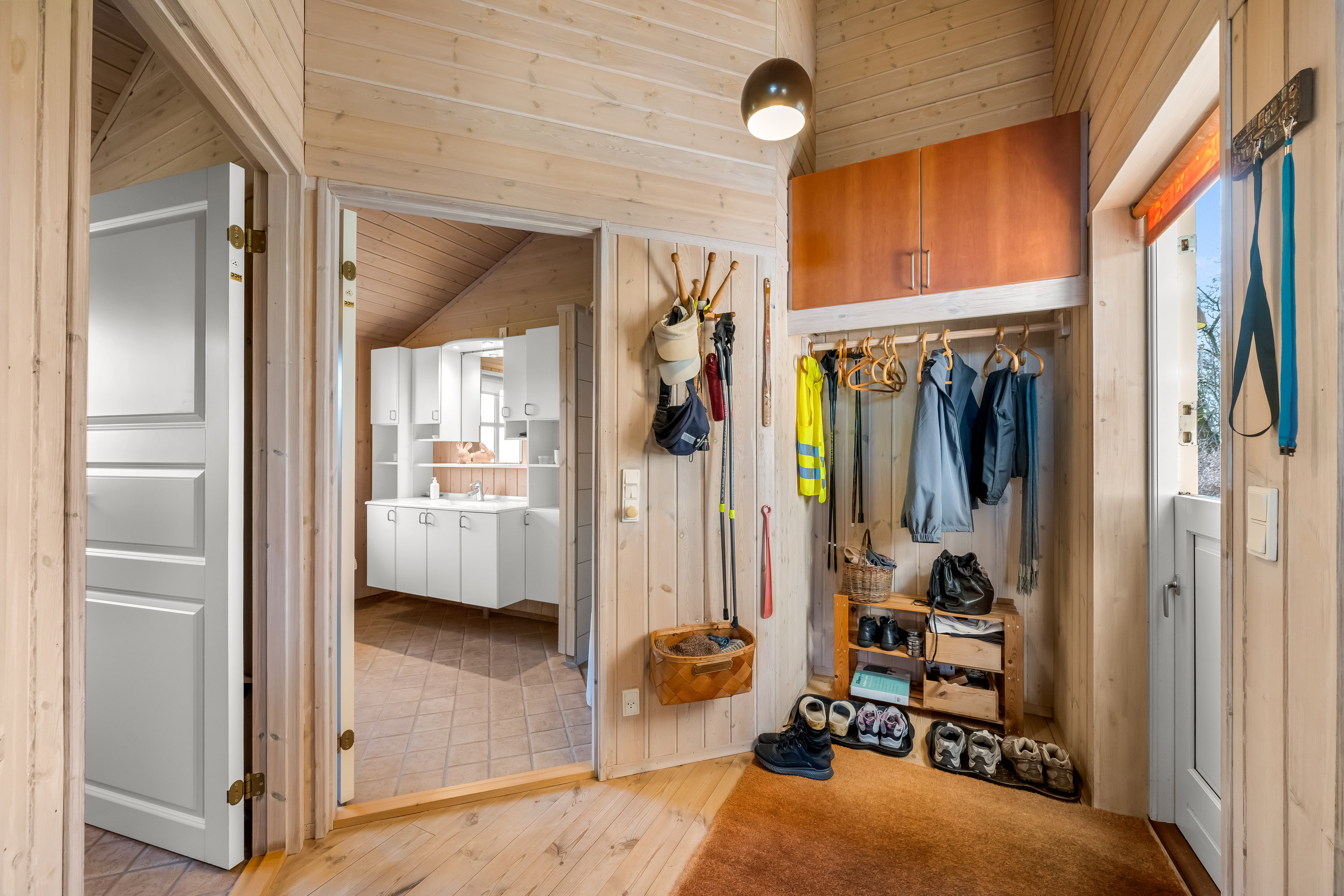 Fremhævet gang billede i fuldskærmstilstand. Billede af Ø Smedegårdvej 12, 6900 Skjern