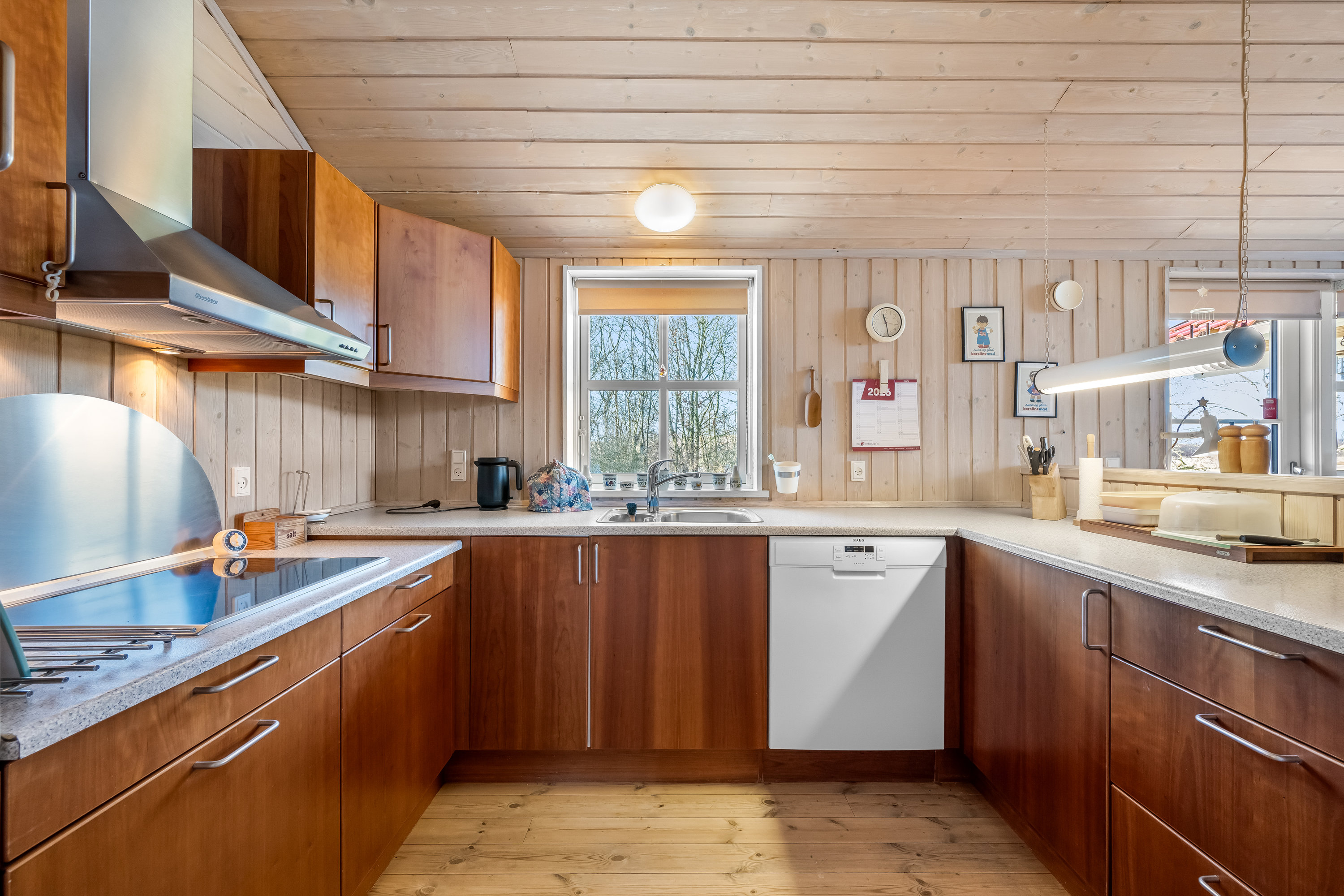 Fremhævet køkken billede i fuldskærmstilstand. Billede af Ø Smedegårdvej 12, 6900 Skjern