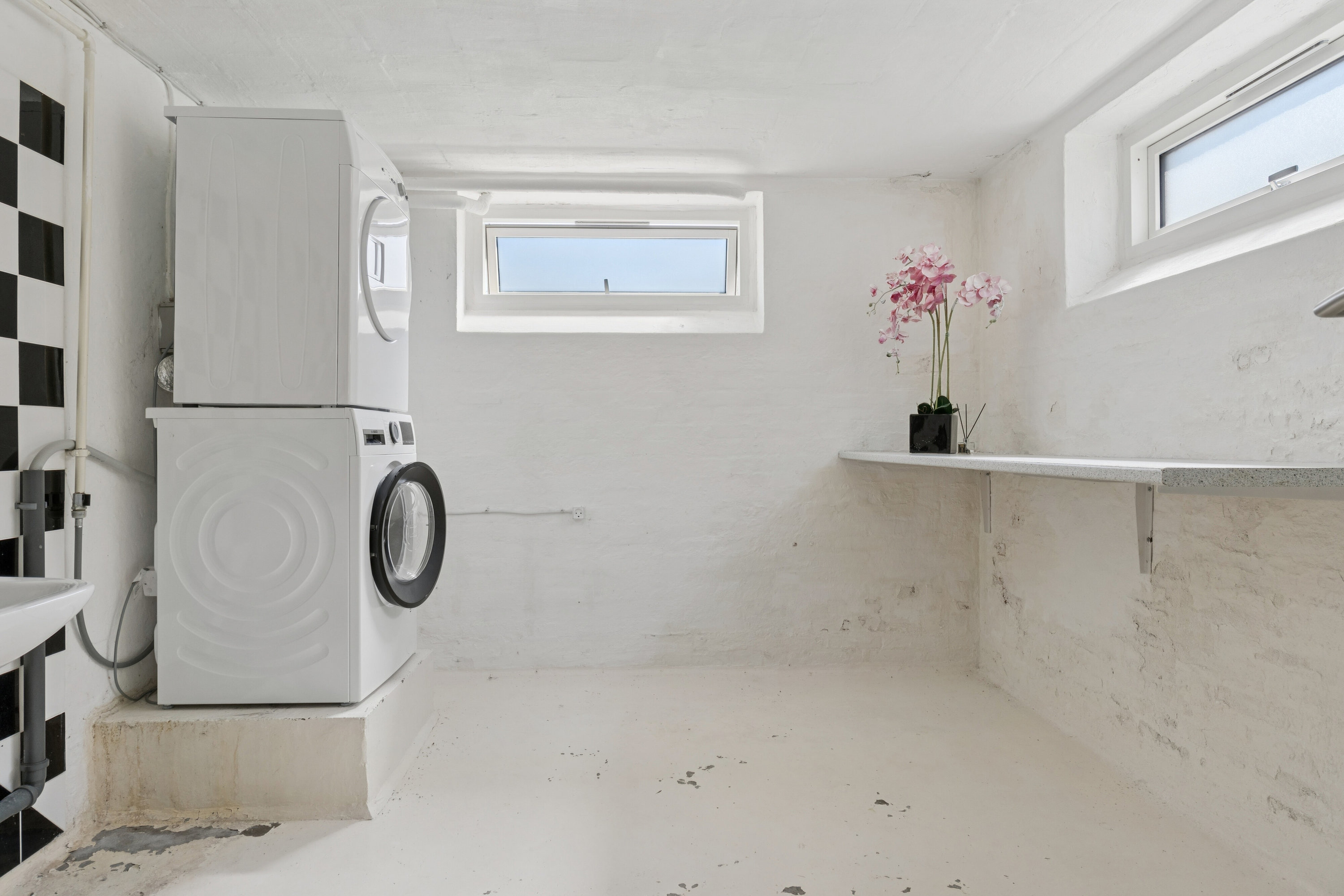 Fremhævet vaskerum billede i fuldskærmstilstand. Billede af Skovvej 18, 9800 Hjørring