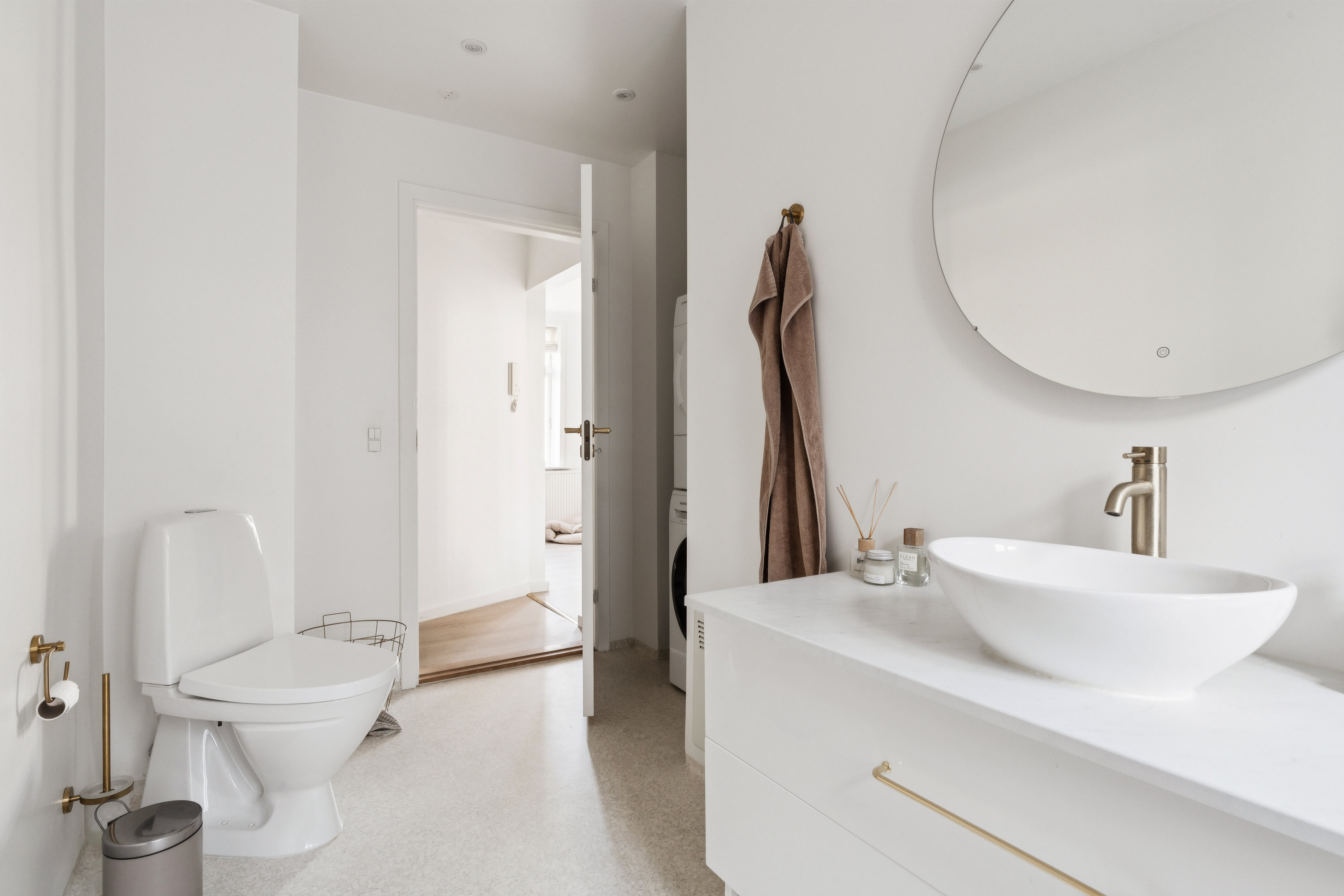 Fremhævet badeværelse billede i fuldskærmstilstand. Billede af Egholmsgade 4, 2., 9000 Aalborg