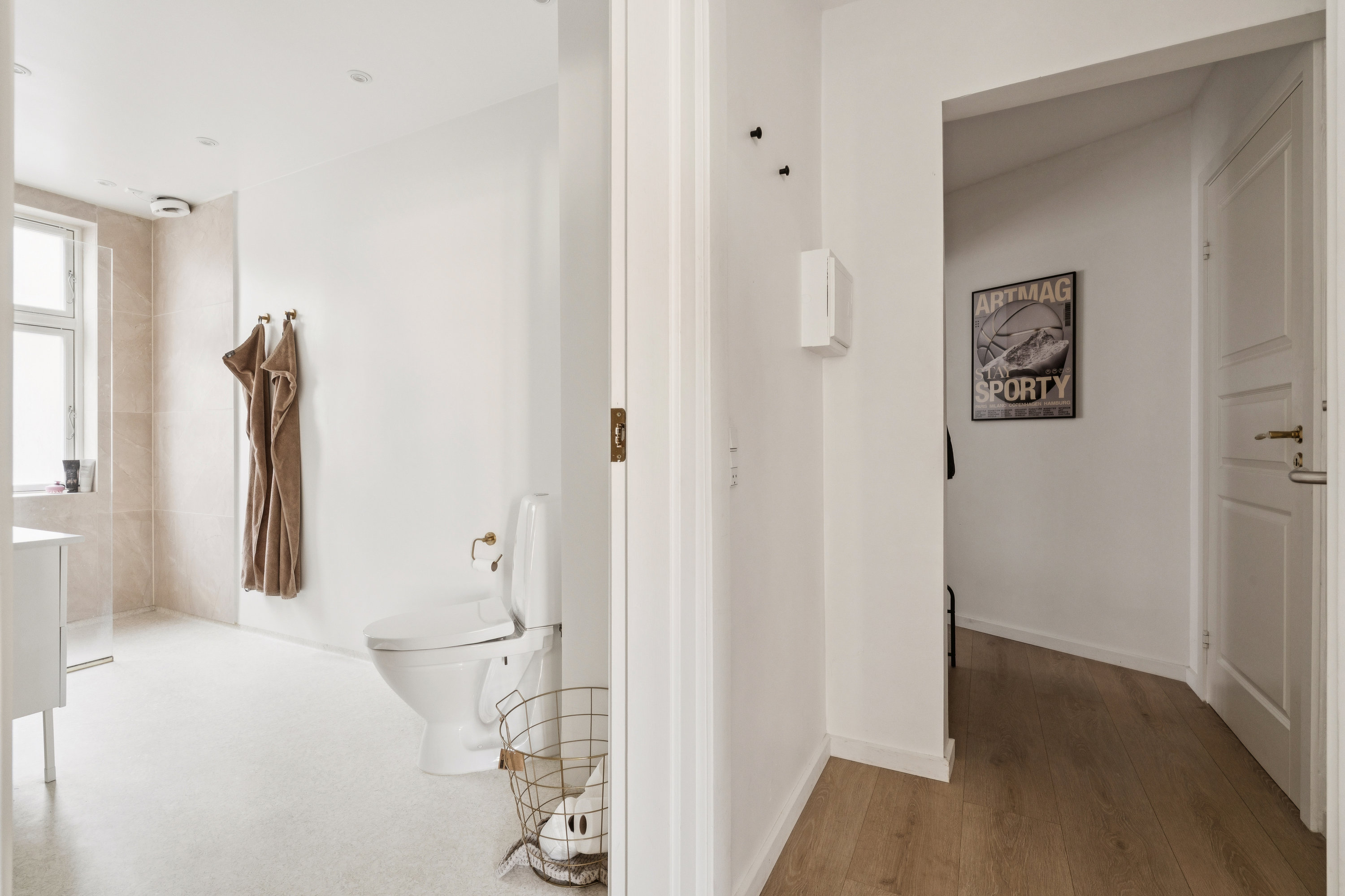 Fremhævet badeværelse billede i fuldskærmstilstand. Billede af Egholmsgade 4, 2., 9000 Aalborg