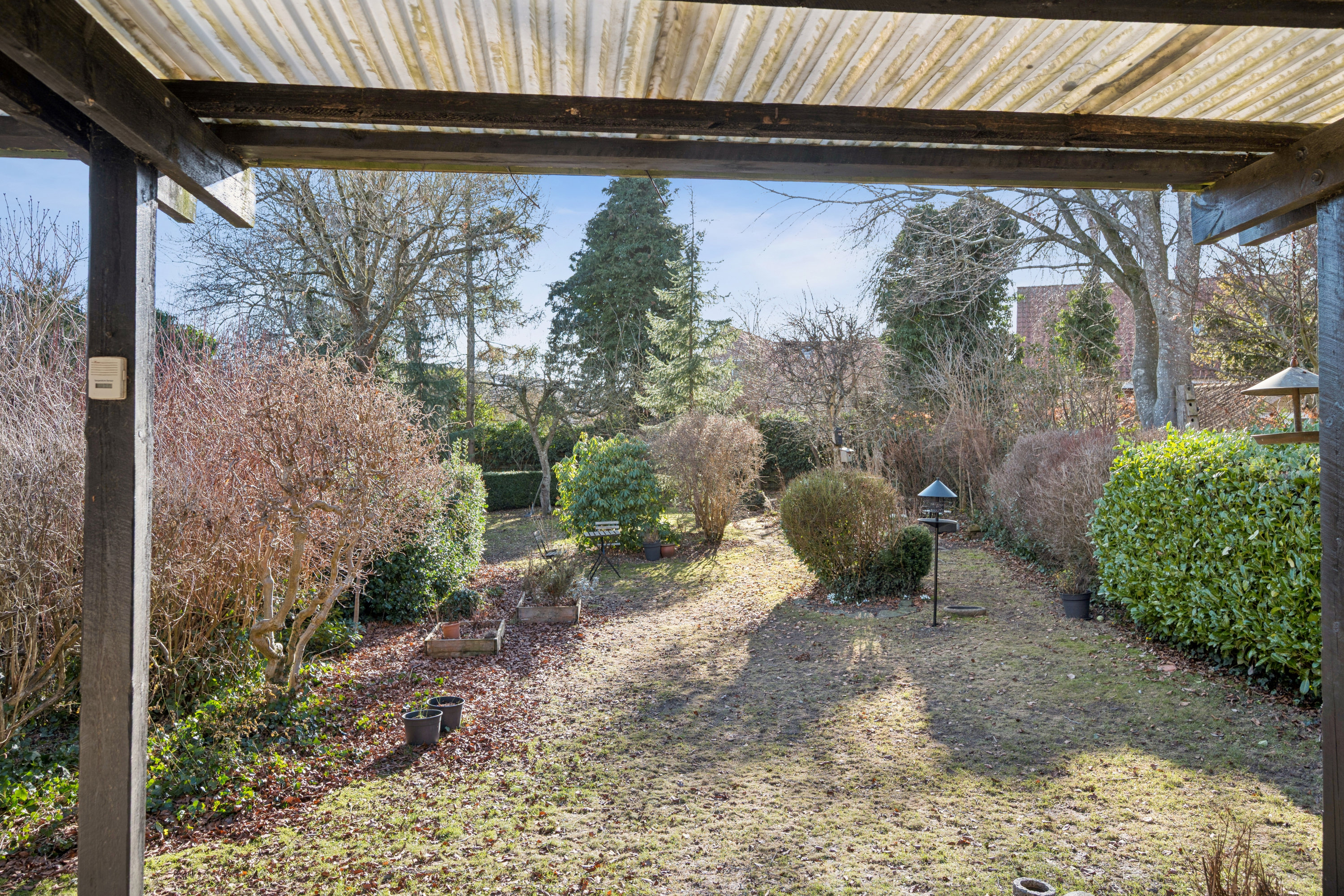 Fremhævet terrasse billede i fuldskærmstilstand. Billede af Solbakken 33, 8240 Risskov