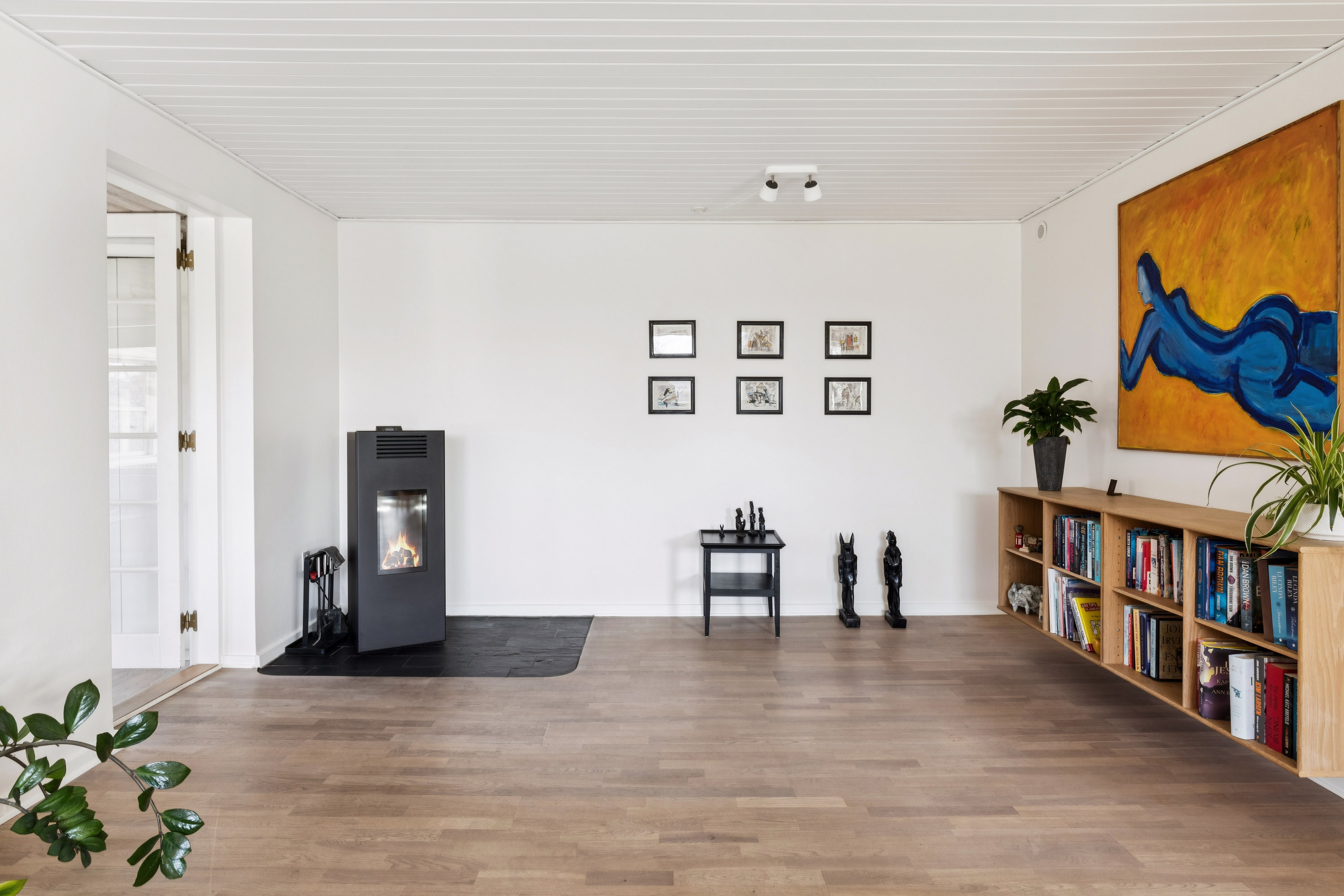 Fremhævet stue billede i fuldskærmstilstand. Billede af Tjurvej 6, 8410 Rønde