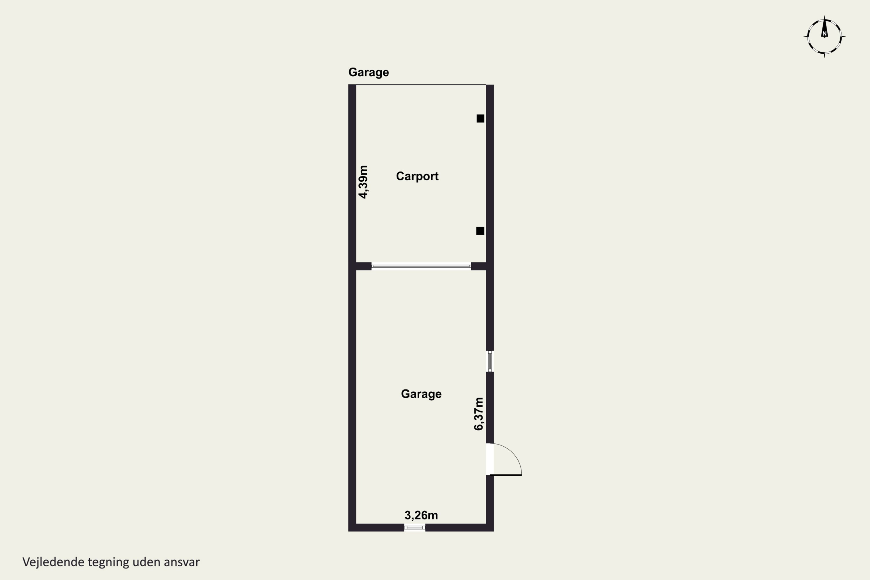 Plantegninger billede af Jernbanevej 14, Klemensker, 3782 Klemensker