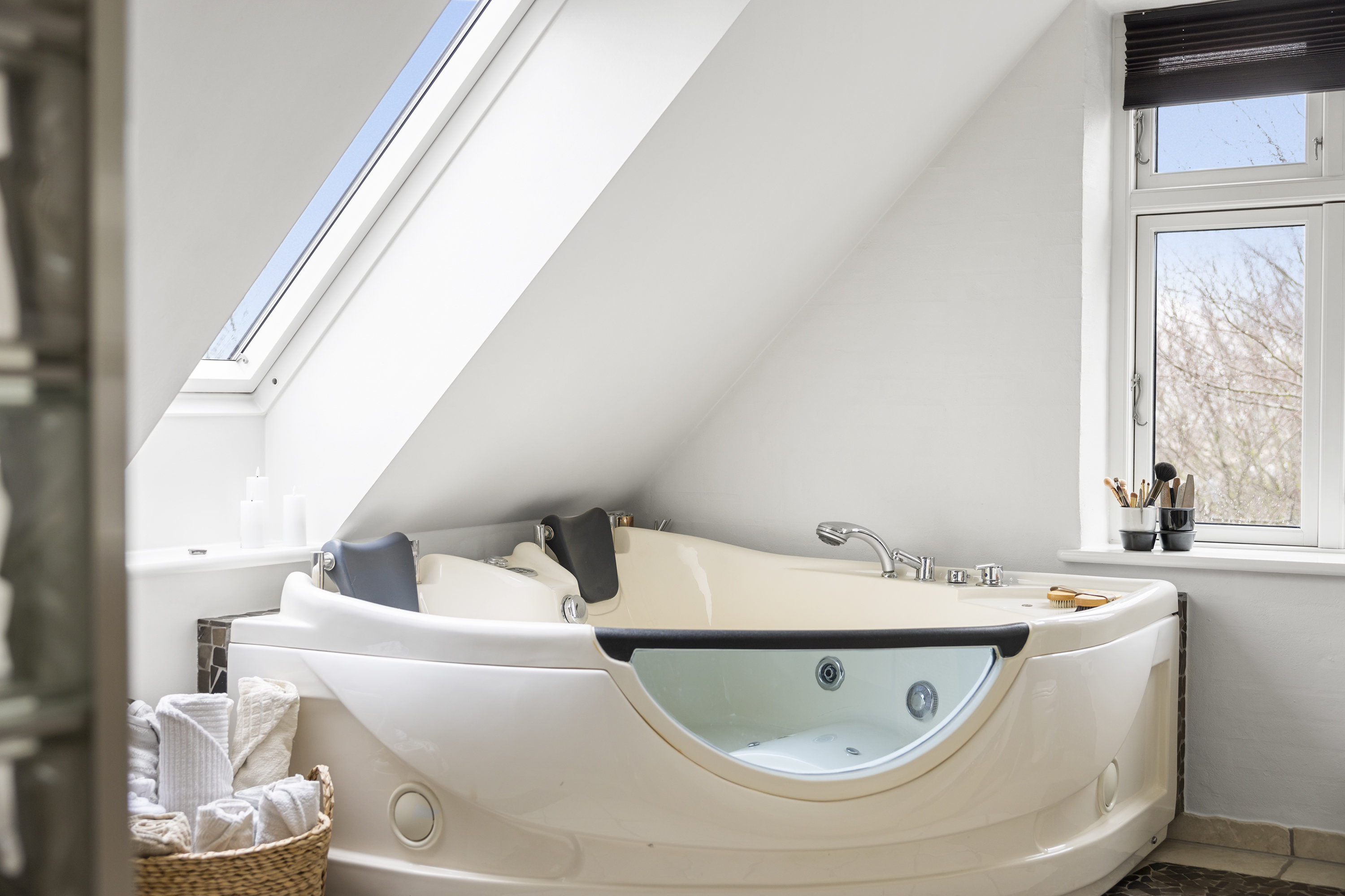 Fremhævet badeværelse billede i fuldskærmstilstand. Billede af Åhavevej 9, Voerså, 9300 Sæby