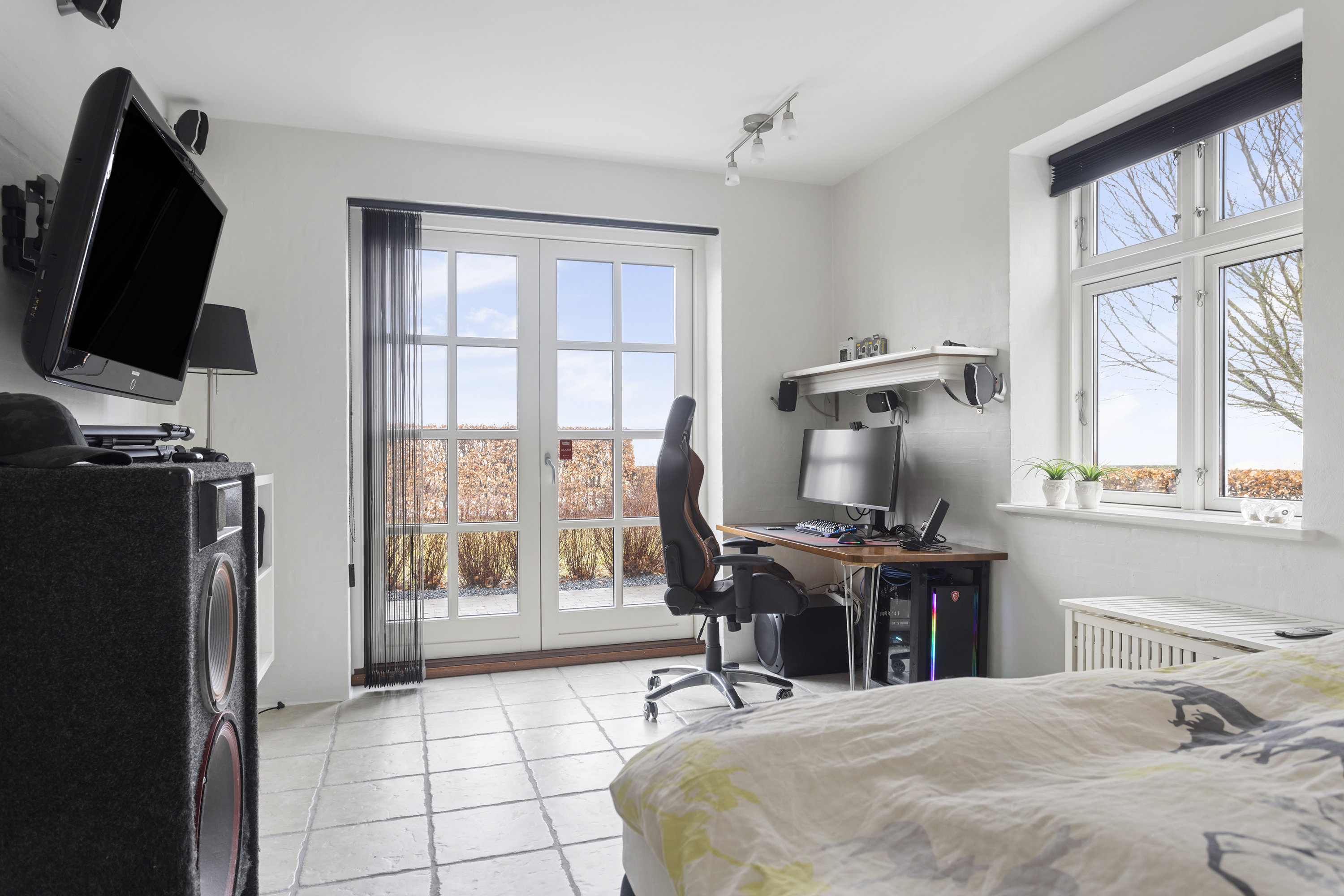 Fremhævet soveværelse billede i fuldskærmstilstand. Billede af Åhavevej 9, Voerså, 9300 Sæby