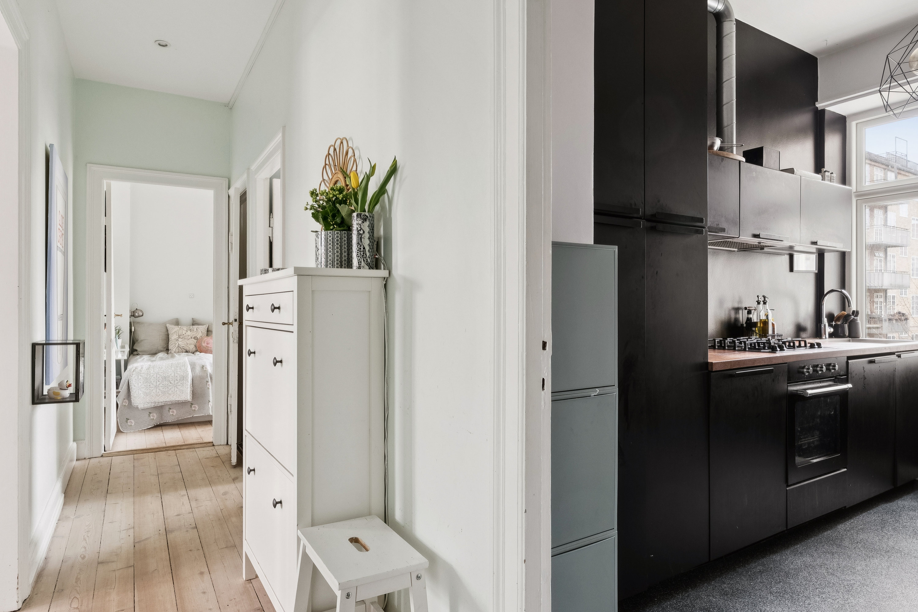 Fremhævet gang billede i fuldskærmstilstand. Billede af Jagtvej 187, 1. tv., 2100 København Ø