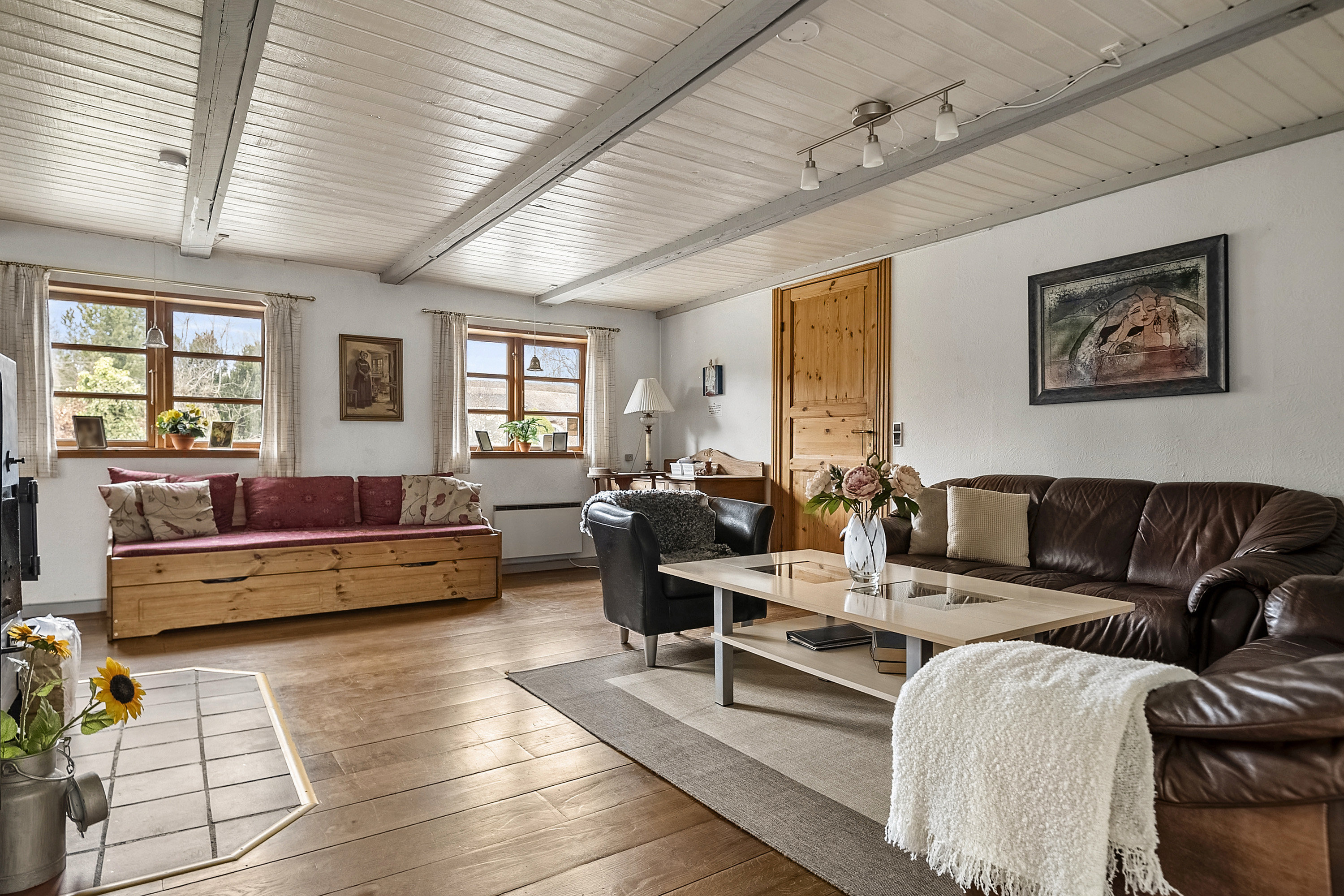 Fremhævet stue billede i fuldskærmstilstand. Billede af Kasted Byvej 19, Kasted, 8200 Aarhus N