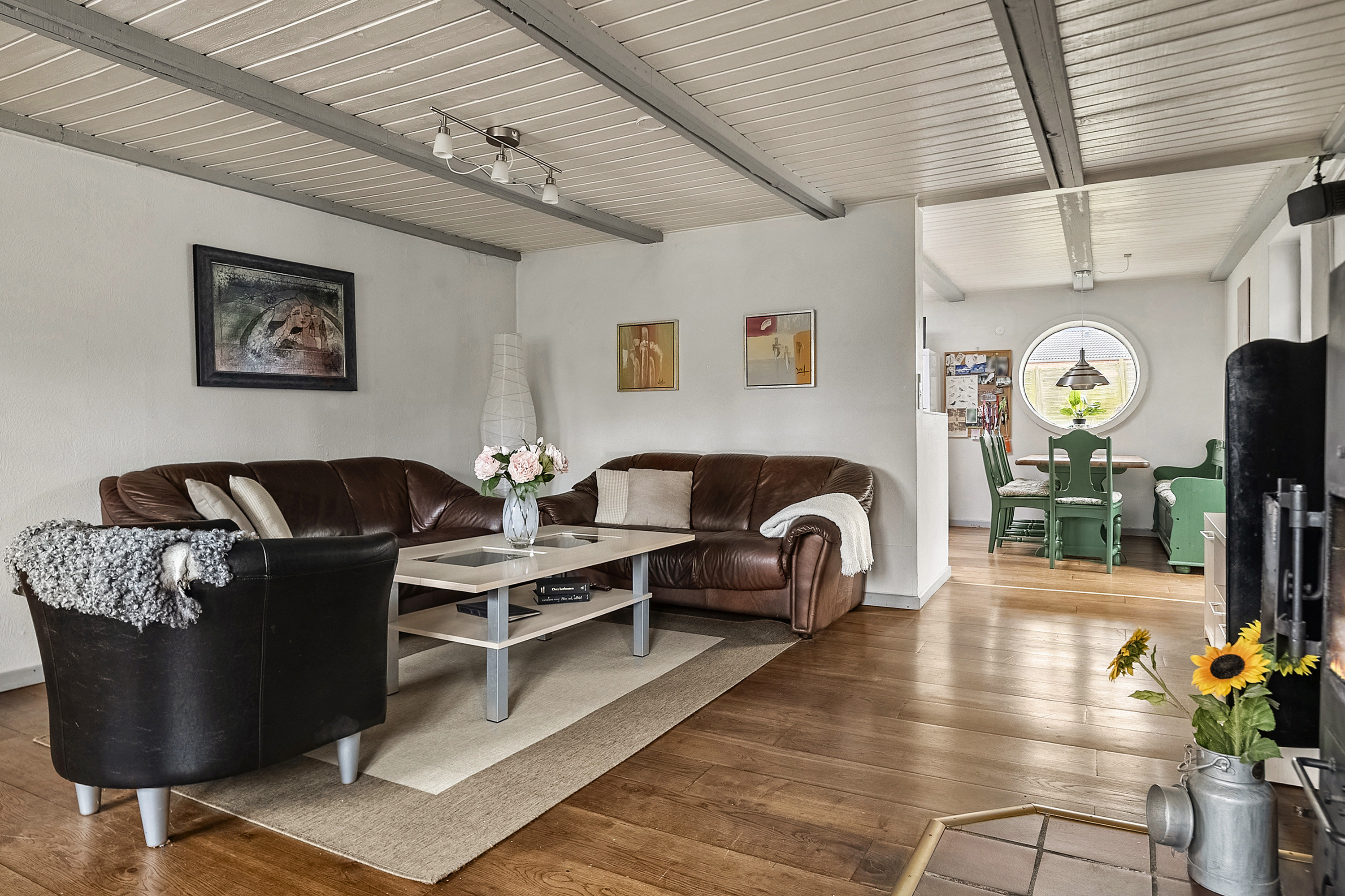 Fremhævet stue billede i fuldskærmstilstand. Billede af Kasted Byvej 19, Kasted, 8200 Aarhus N