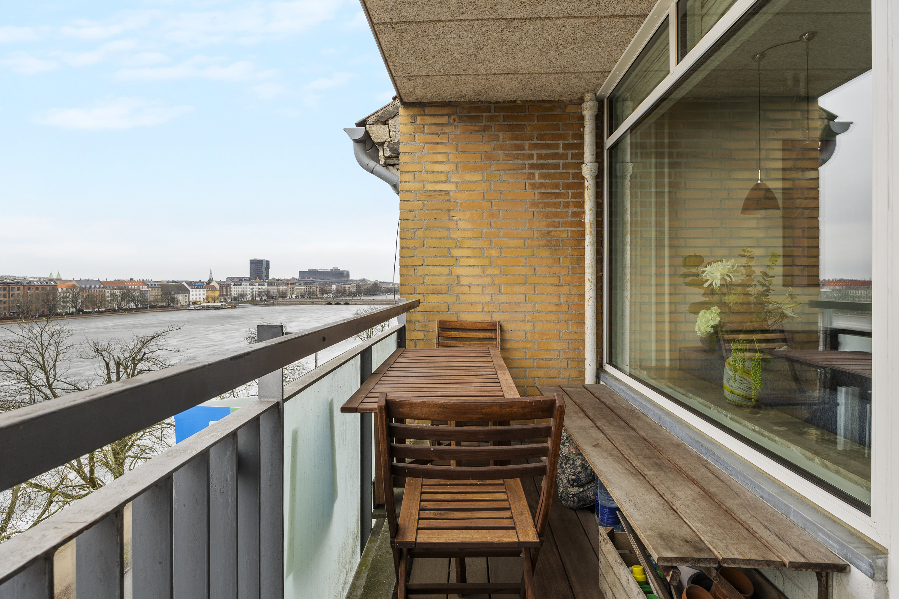 Fremhævet altan billede i fuldskærmstilstand. Billede af Nørre Søgade 37A, 5. 5., 1370 København K