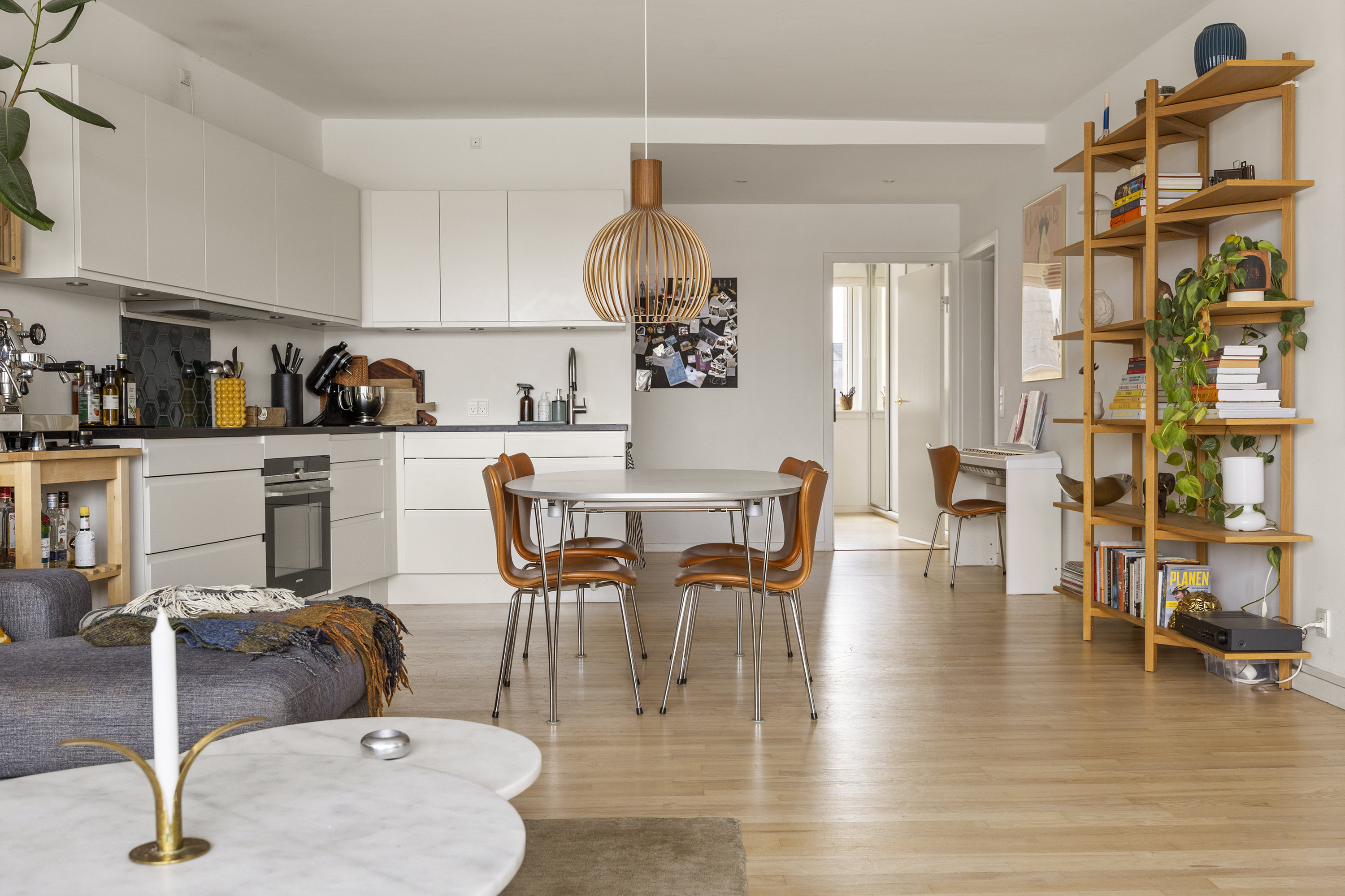 Fremhævet køkken alrum billede i fuldskærmstilstand. Billede af Nørre Søgade 37A, 5. 5., 1370 København K