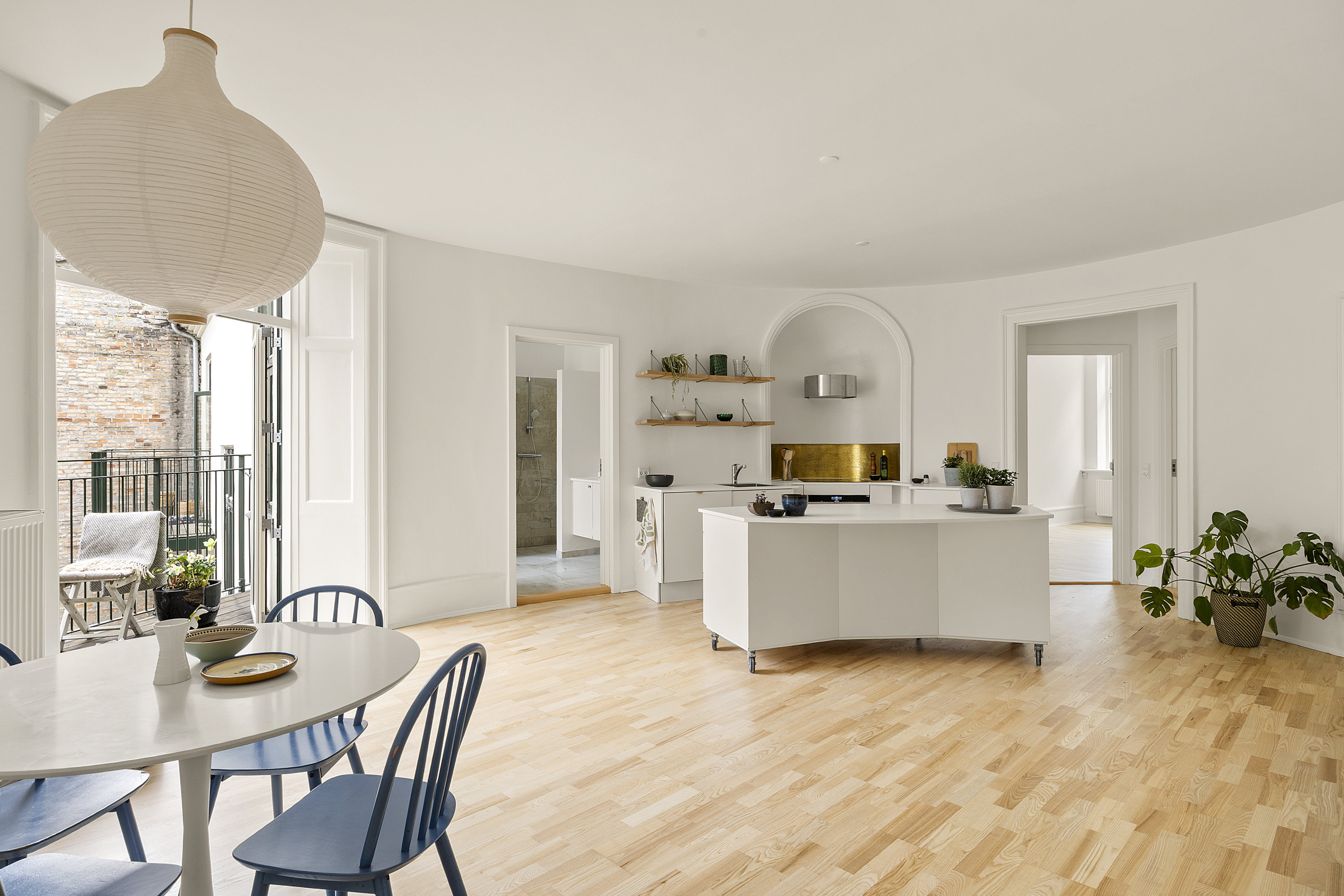 Fremhævet køkken alrum billede i fuldskærmstilstand. Billede af Nørregade 36A, 2. tv., 1165 København K