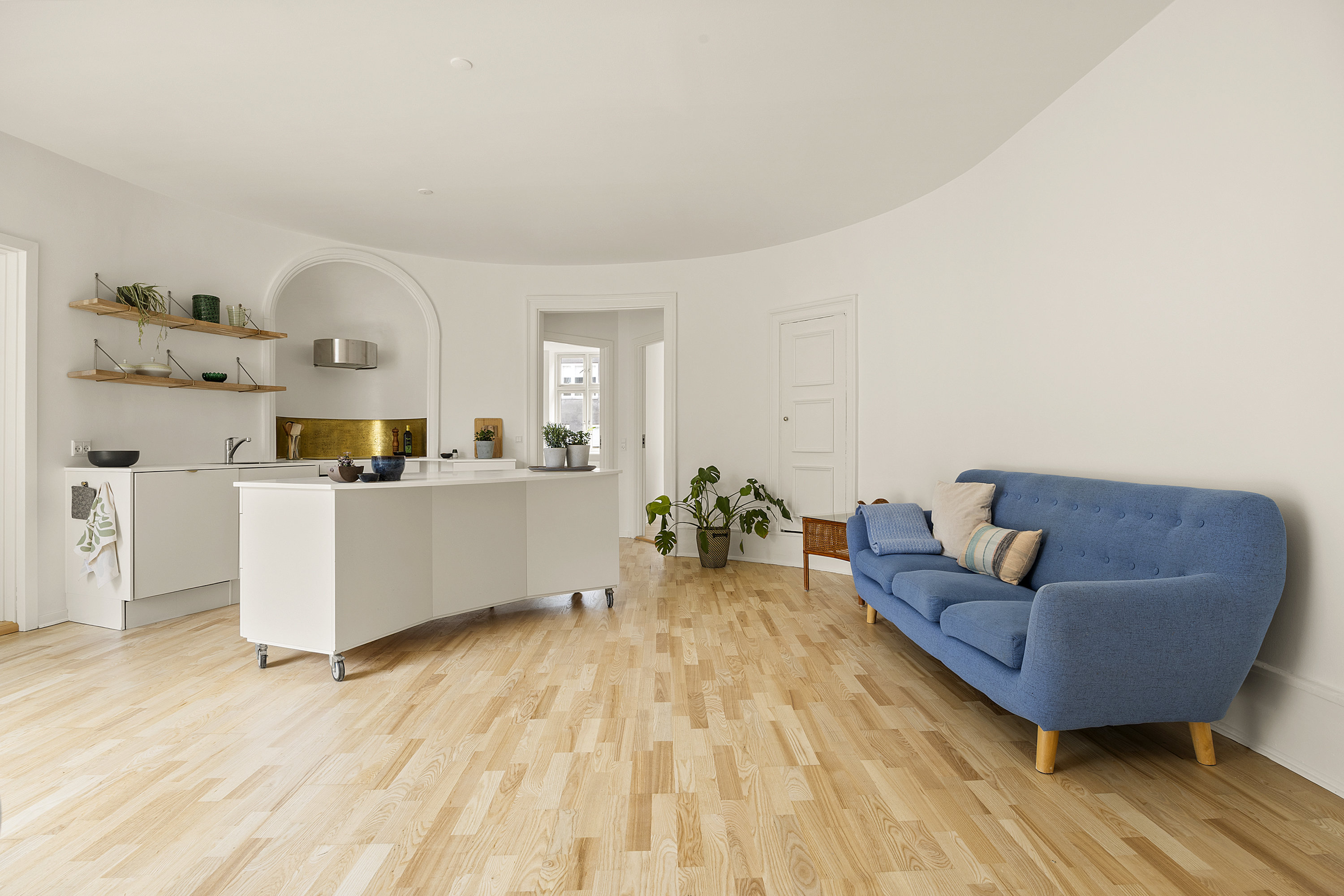 Fremhævet køkken alrum billede i fuldskærmstilstand. Billede af Nørregade 36A, 2. tv., 1165 København K