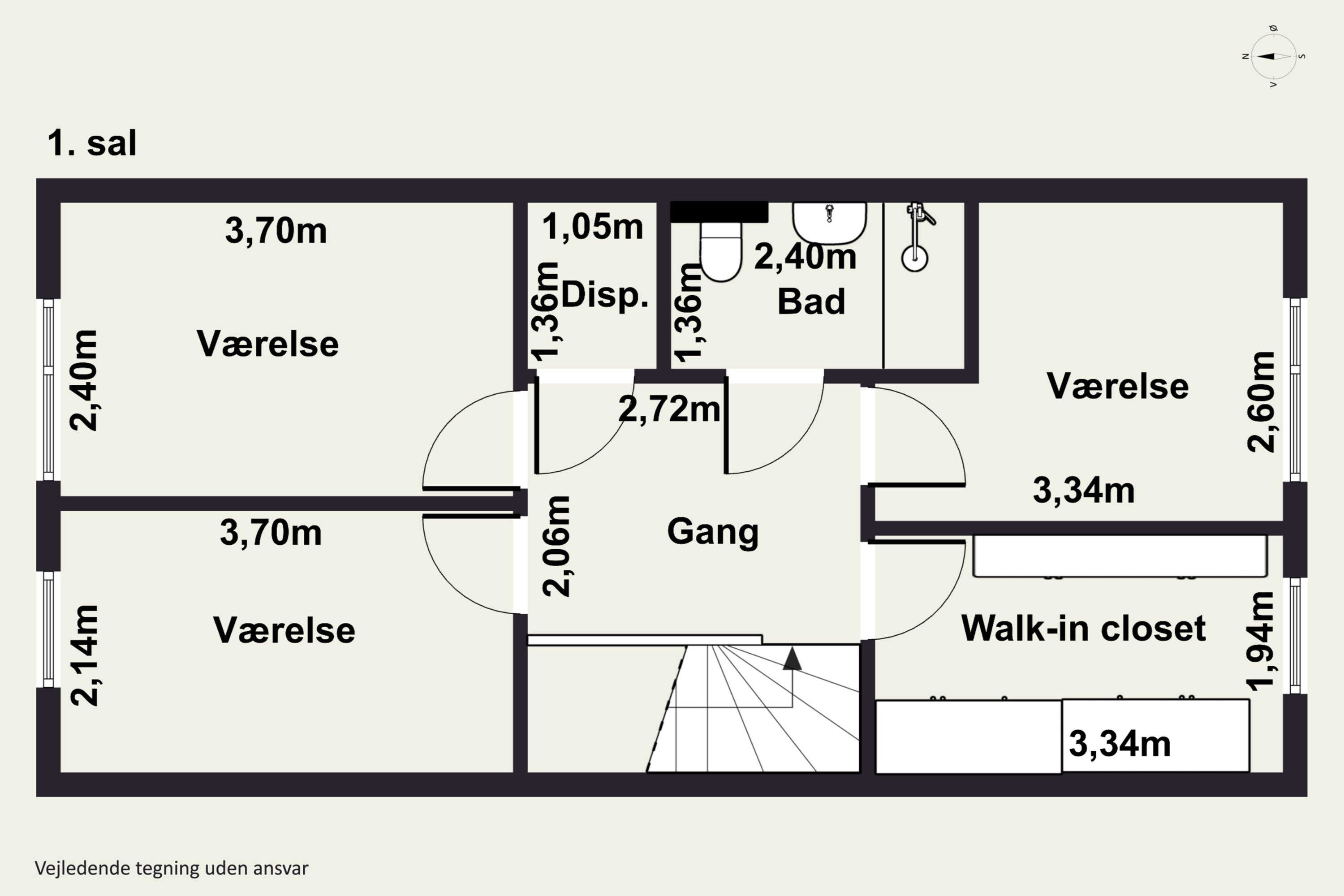 Plantegninger billede af Tårnvej 97F, 2610 Rødovre