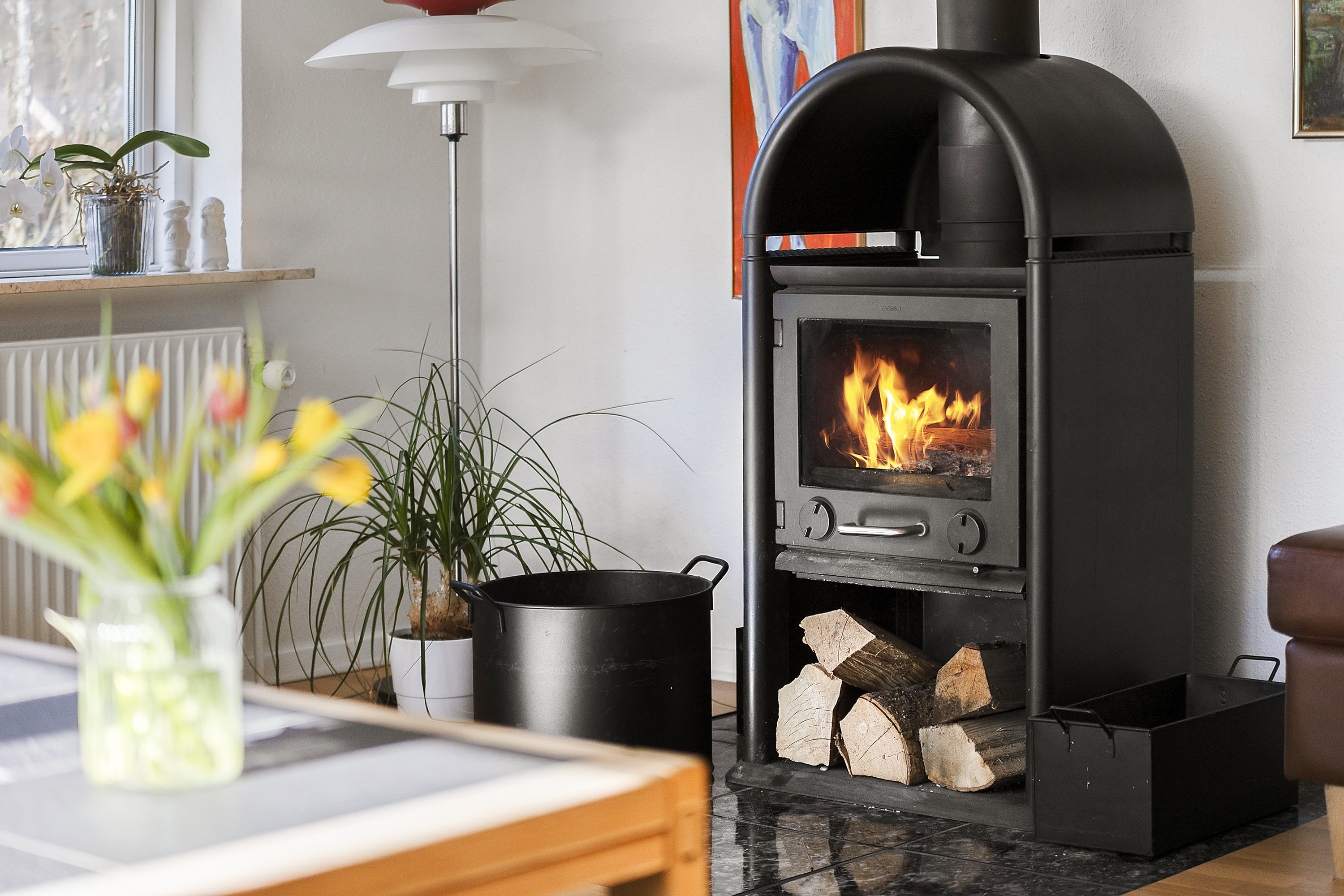 Fremhævet stue billede i fuldskærmstilstand. Billede af Muldvad 23, 6200 Aabenraa