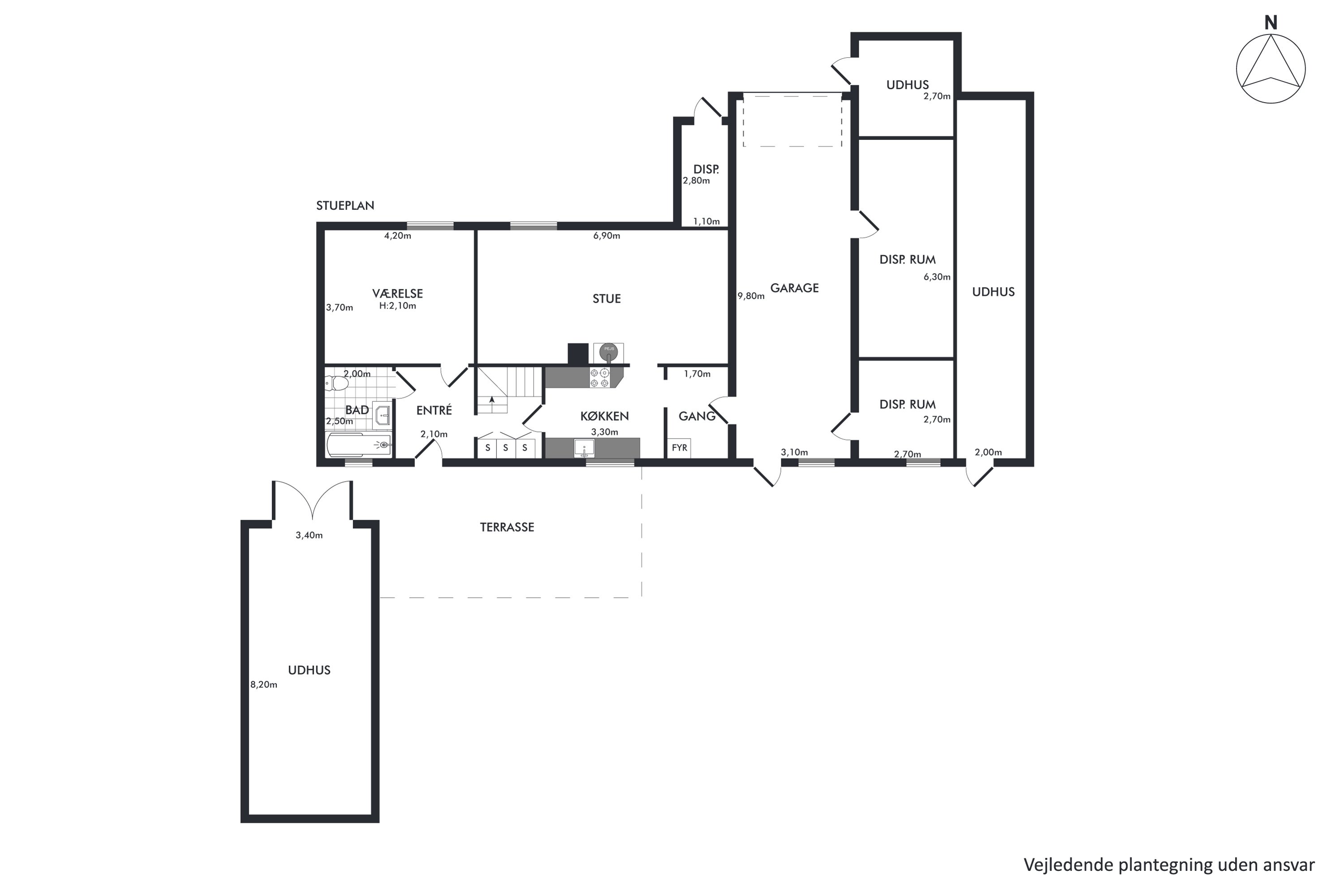 Plantegninger billede af Brøndbjergvej 3, 4591 Føllenslev
