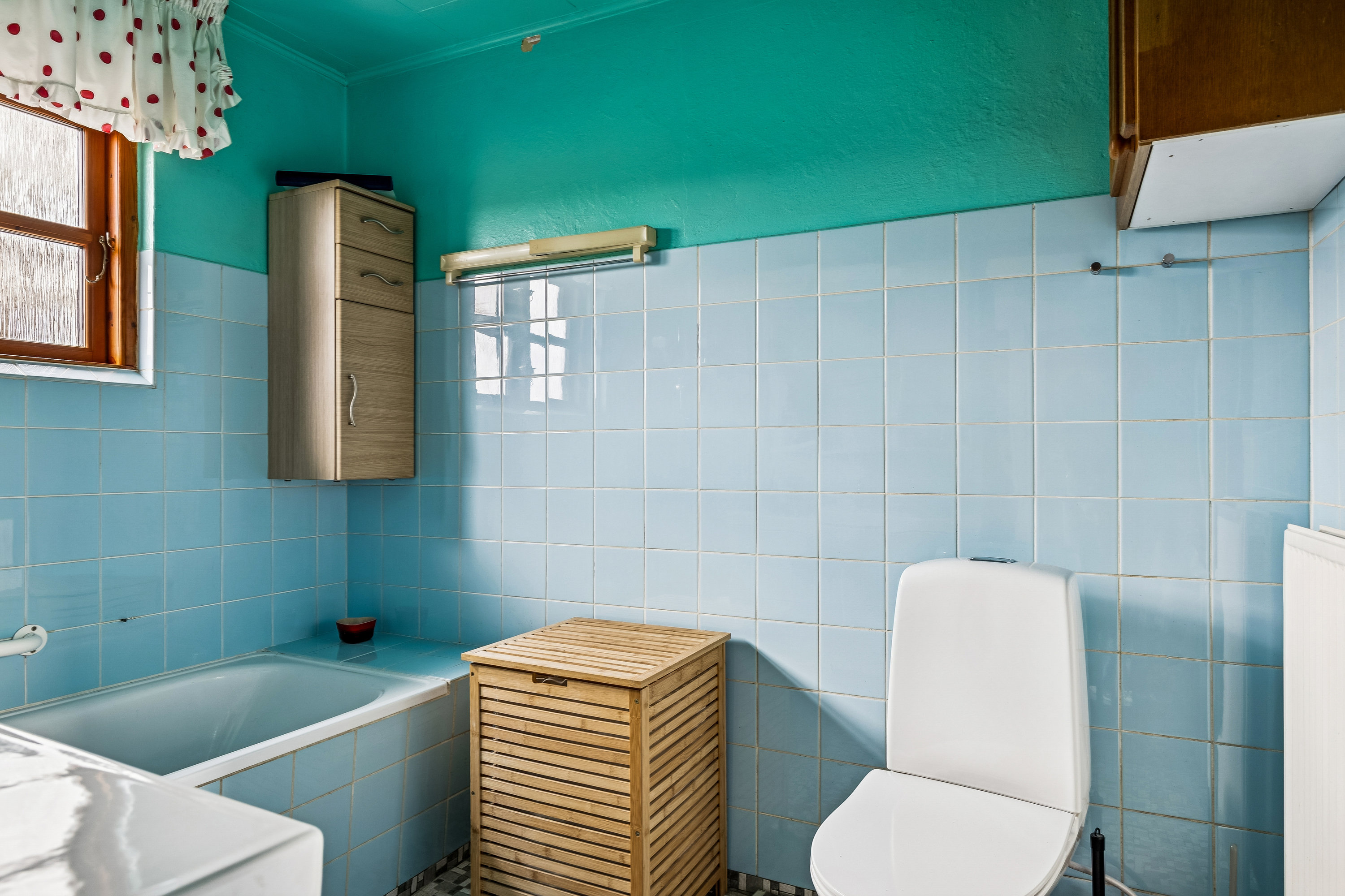 Fremhævet badeværelse billede i fuldskærmstilstand. Billede af Brøndbjergvej 3, 4591 Føllenslev