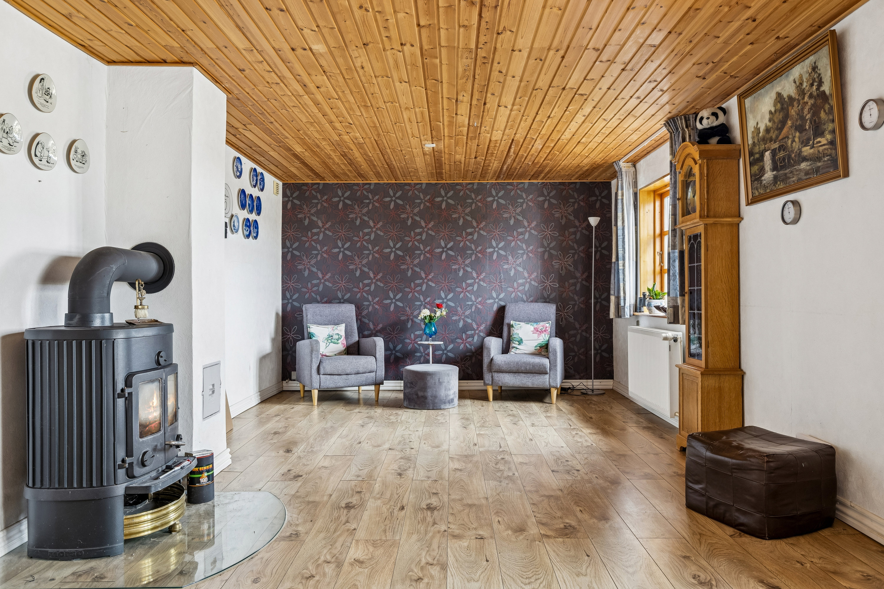 Fremhævet stue billede i fuldskærmstilstand. Billede af Brøndbjergvej 3, 4591 Føllenslev