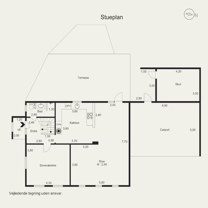 Plantegninger billede af Haderslevvej 132, 6000 Kolding