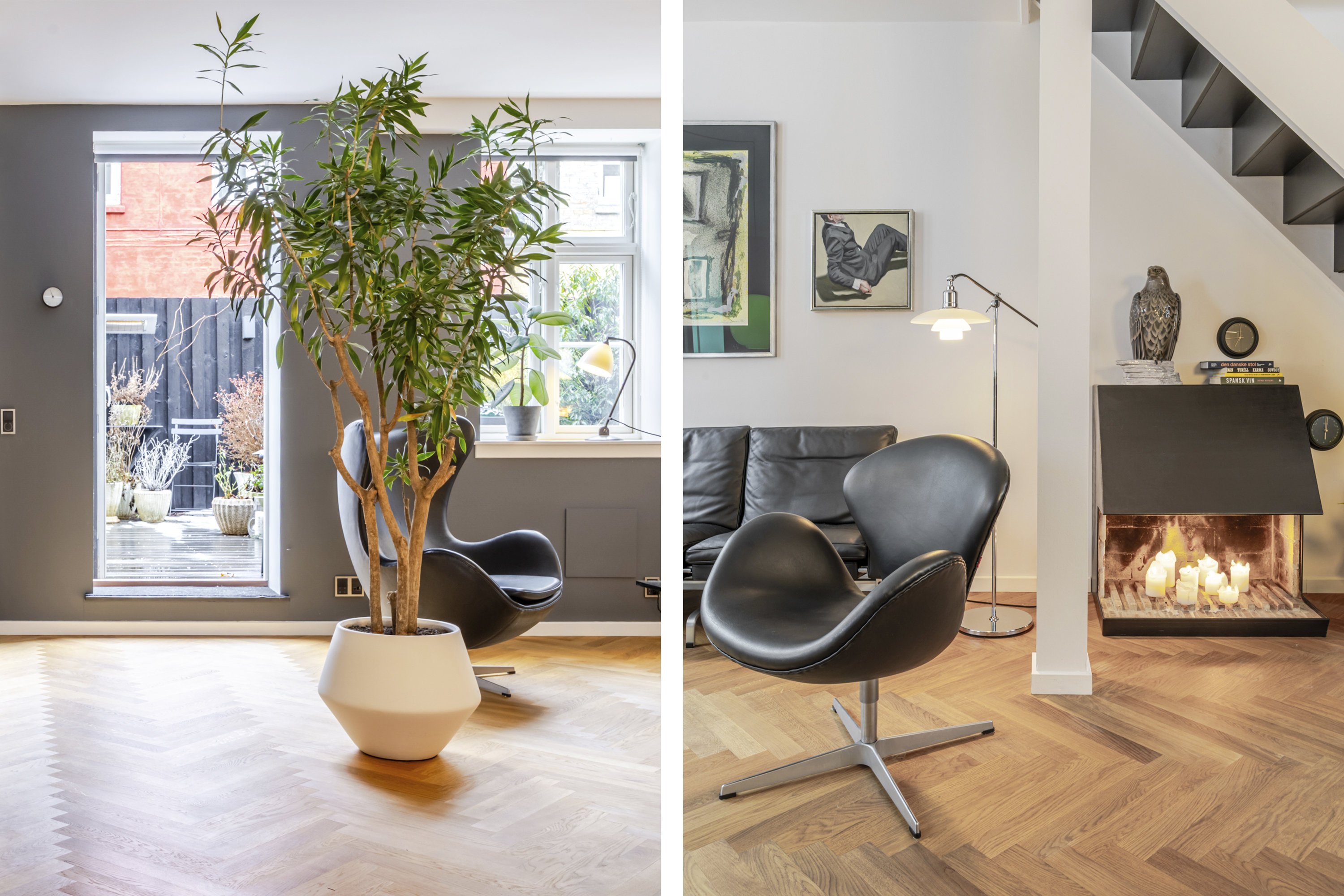 Fremhævet stue billede i fuldskærmstilstand. Billede af Krusemyntegade 3, 1318 København K