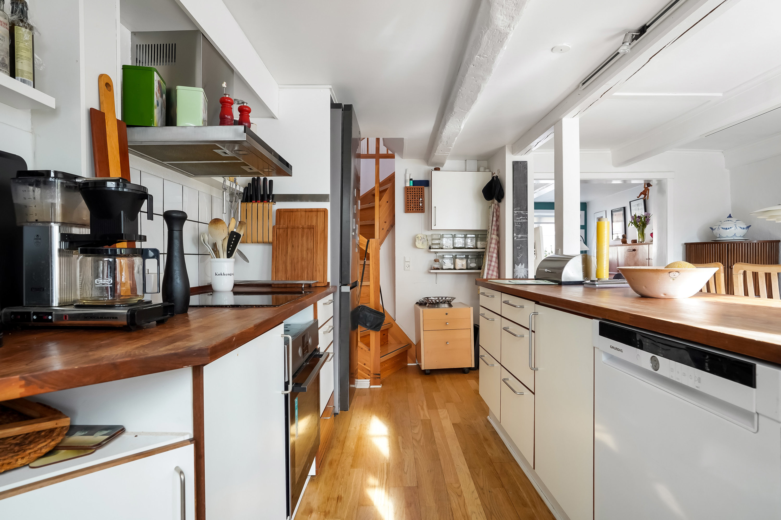 Fremhævet køkken billede i fuldskærmstilstand. Billede af Søndergade 4, 5500 Middelfart