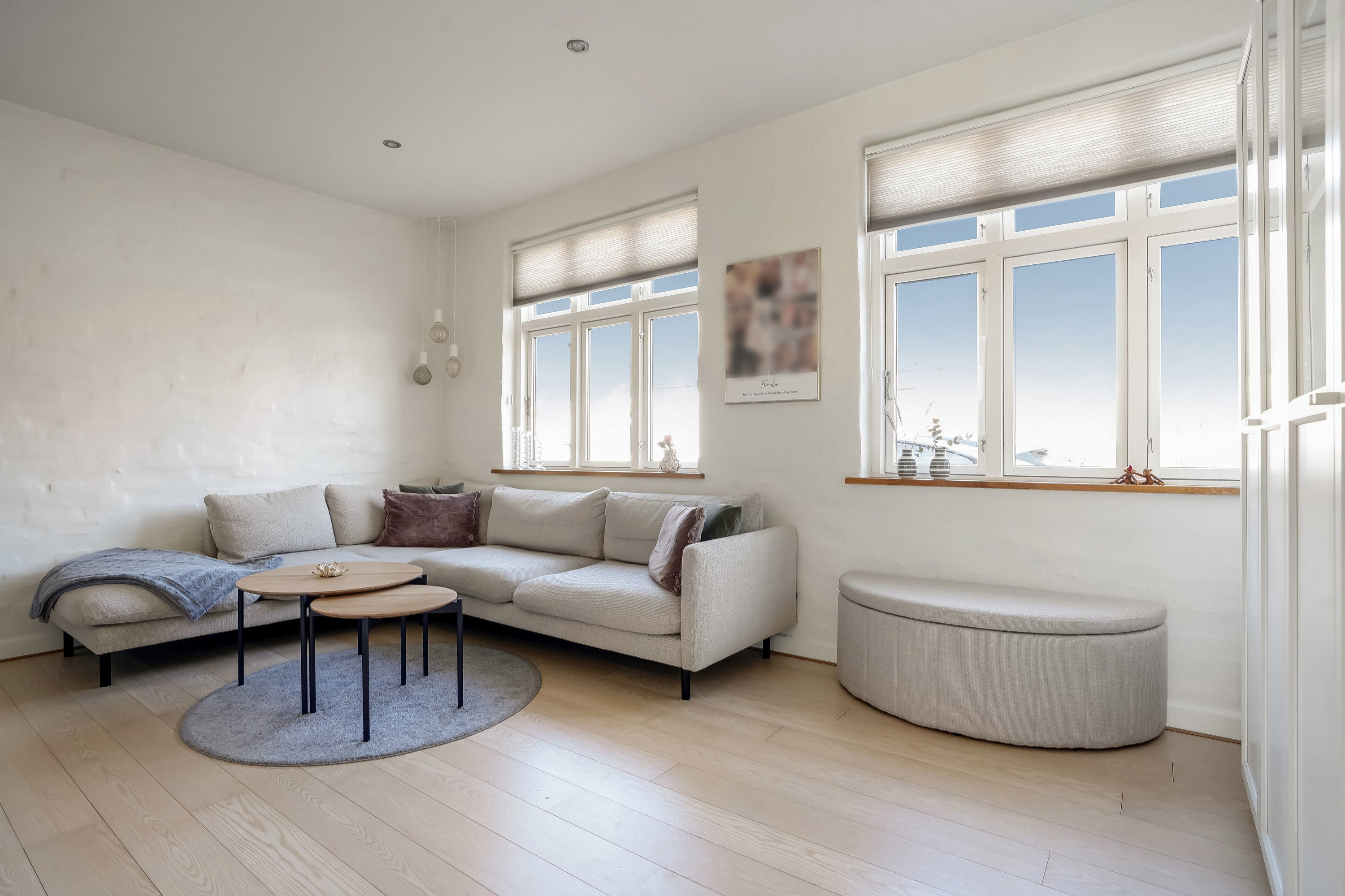 Fremhævet stue billede i fuldskærmstilstand. Billede af Tværgade 14, 5500 Middelfart