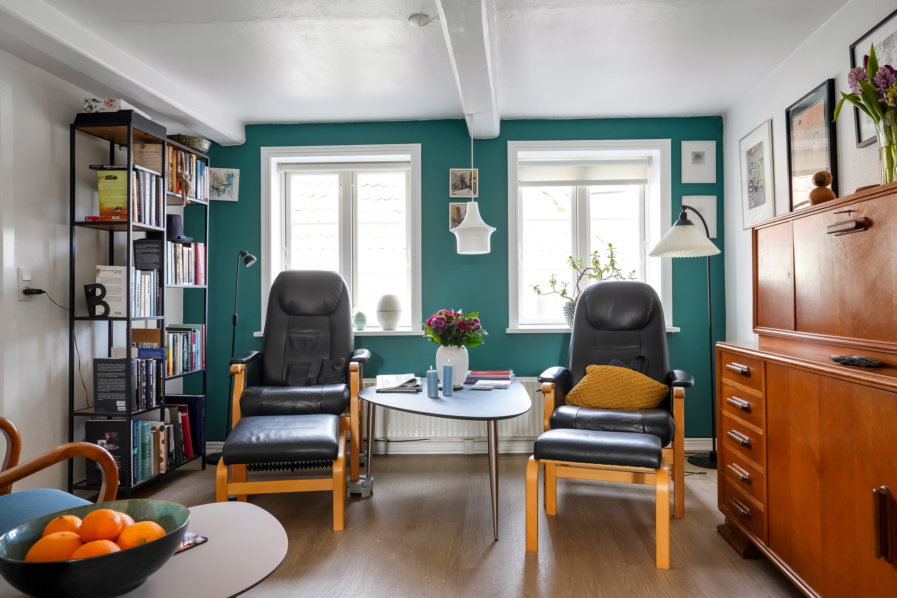 Fremhævet stue billede i fuldskærmstilstand. Billede af Søndergade 4, 5500 Middelfart