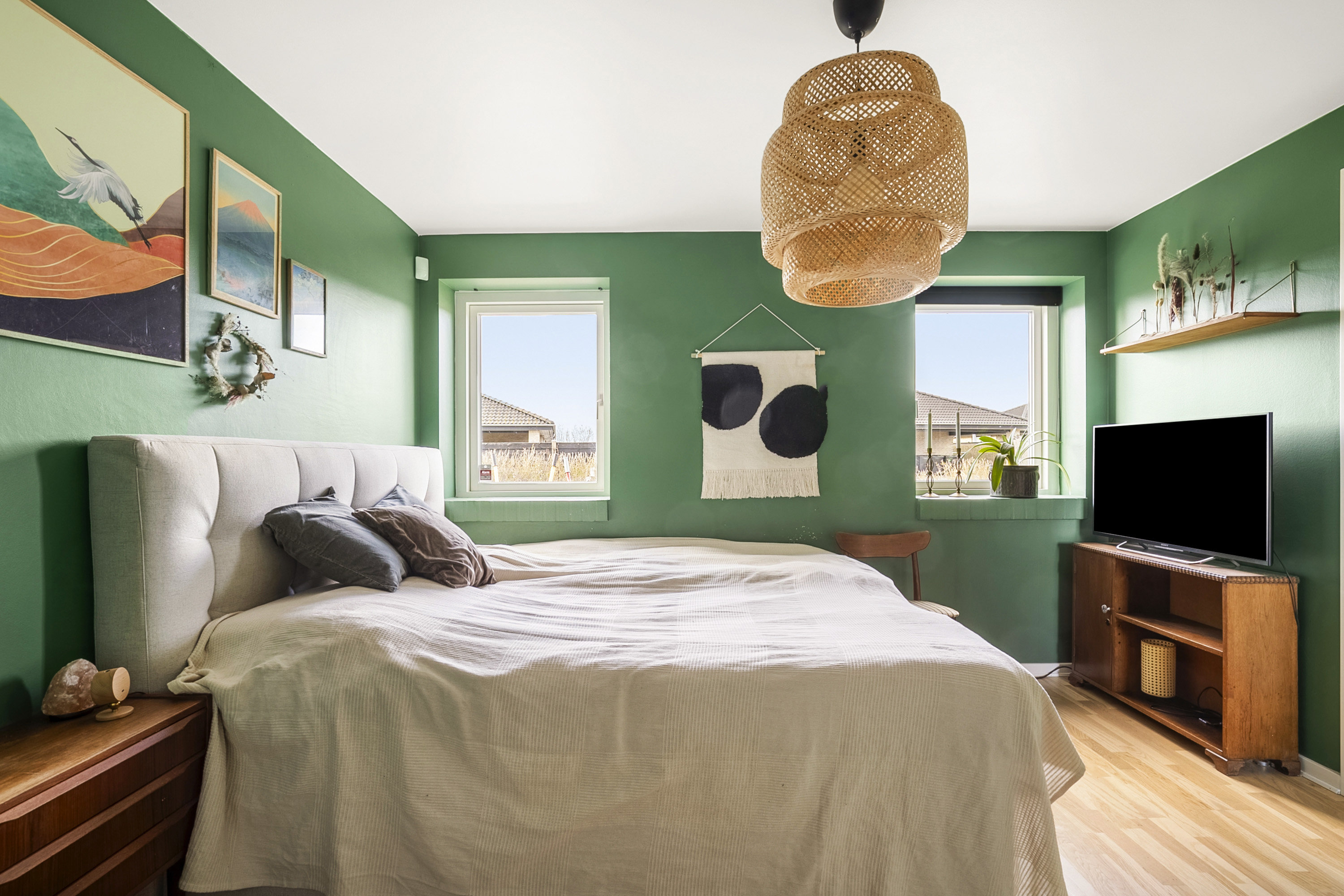 Fremhævet soveværelse billede i fuldskærmstilstand. Billede af Snedronningen 24, Seden, 5240 Odense NØ