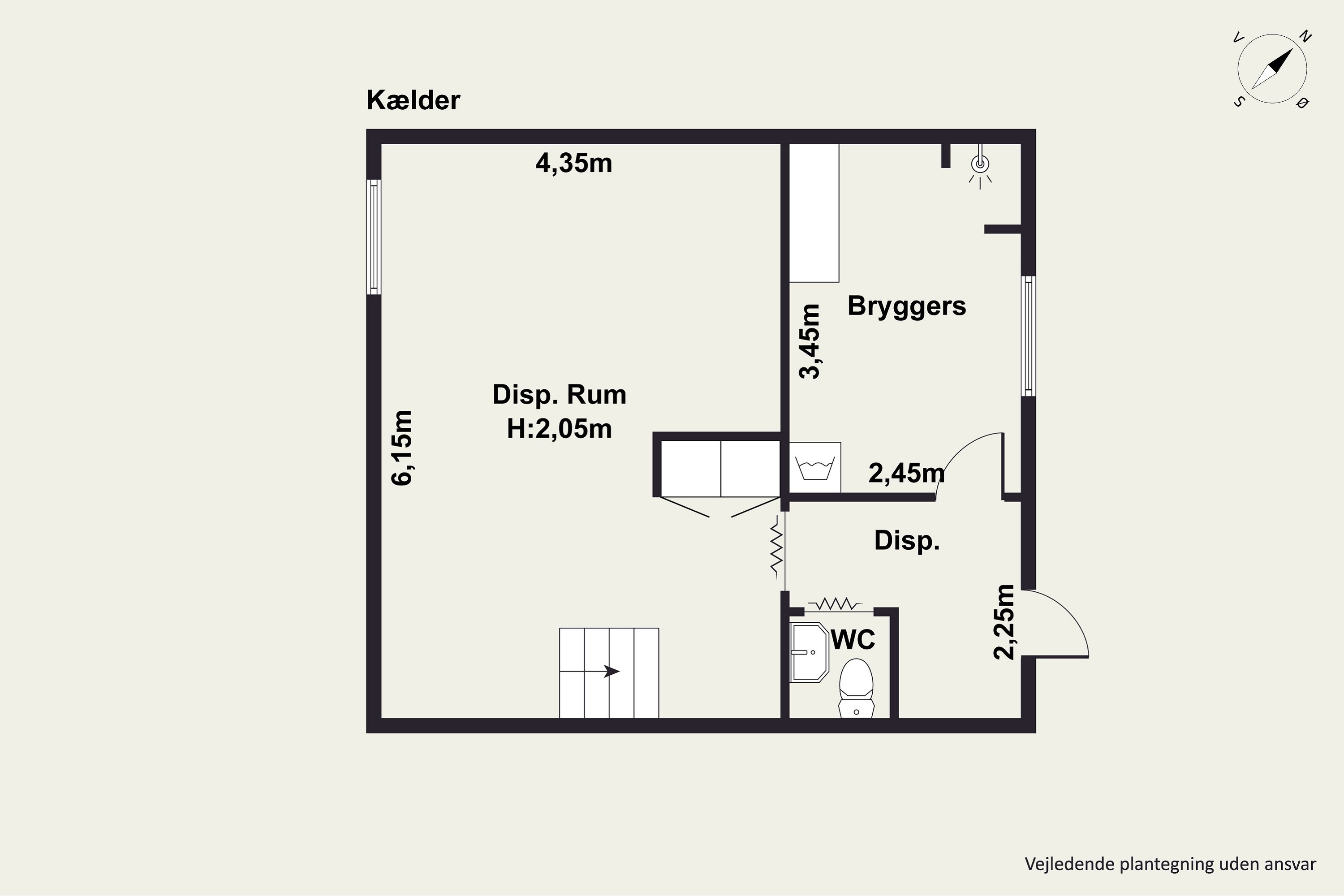 Plantegninger billede af Åbjergvej 12F, 2720 Vanløse