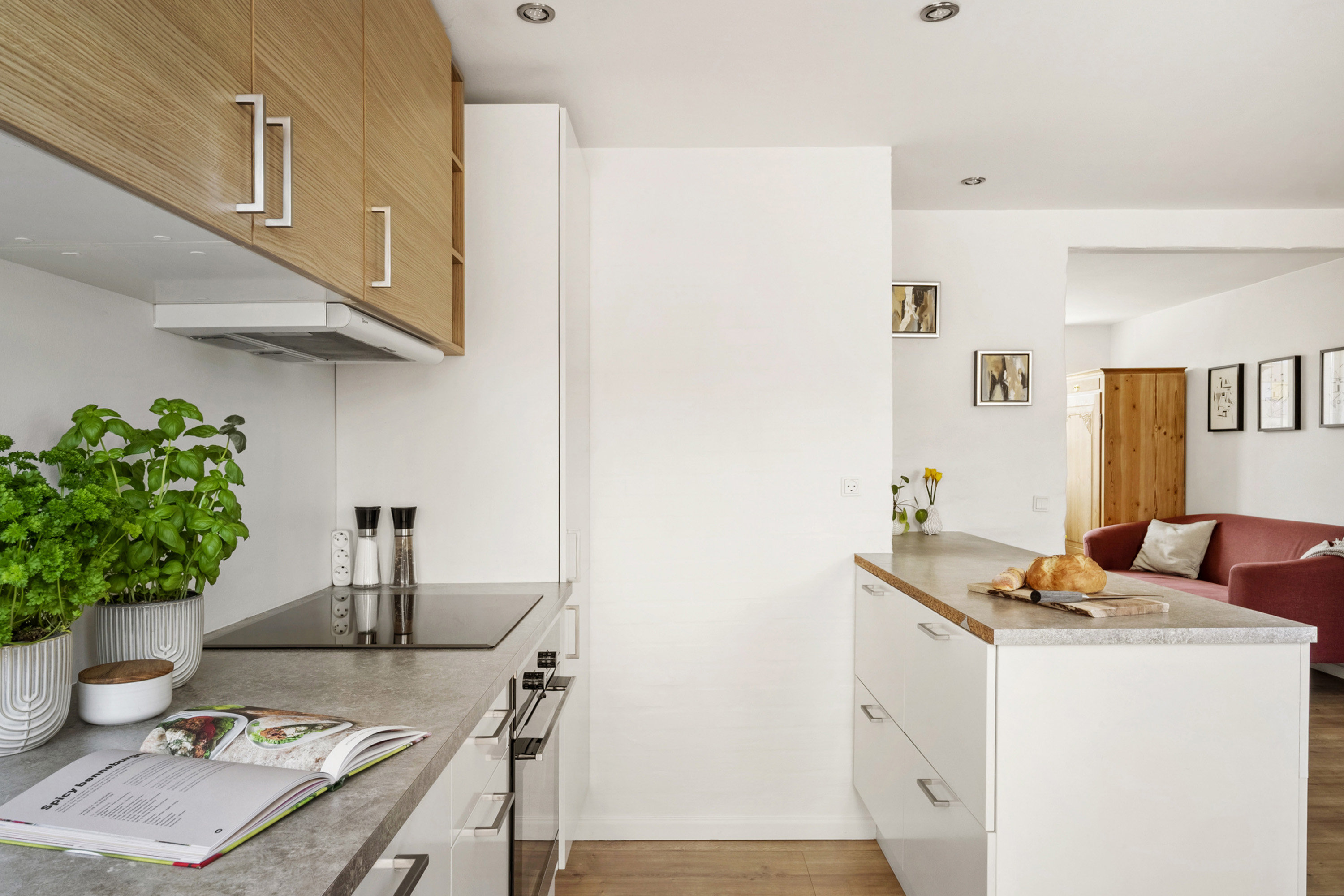 Fremhævet køkken billede i fuldskærmstilstand. Billede af Krystalgade 33, 8700 Horsens