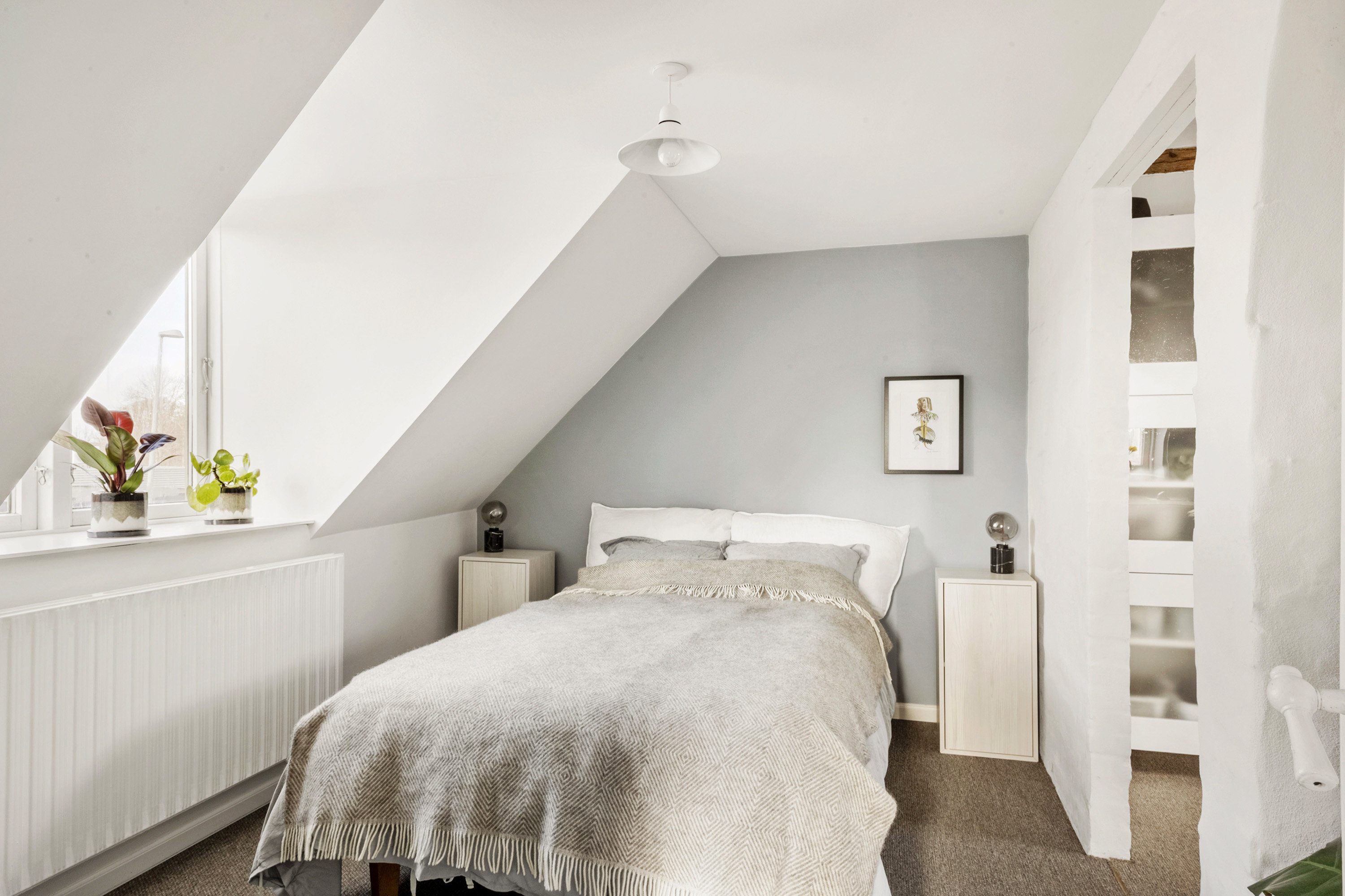 Fremhævet soveværelse billede i fuldskærmstilstand. Billede af Krystalgade 33, 8700 Horsens