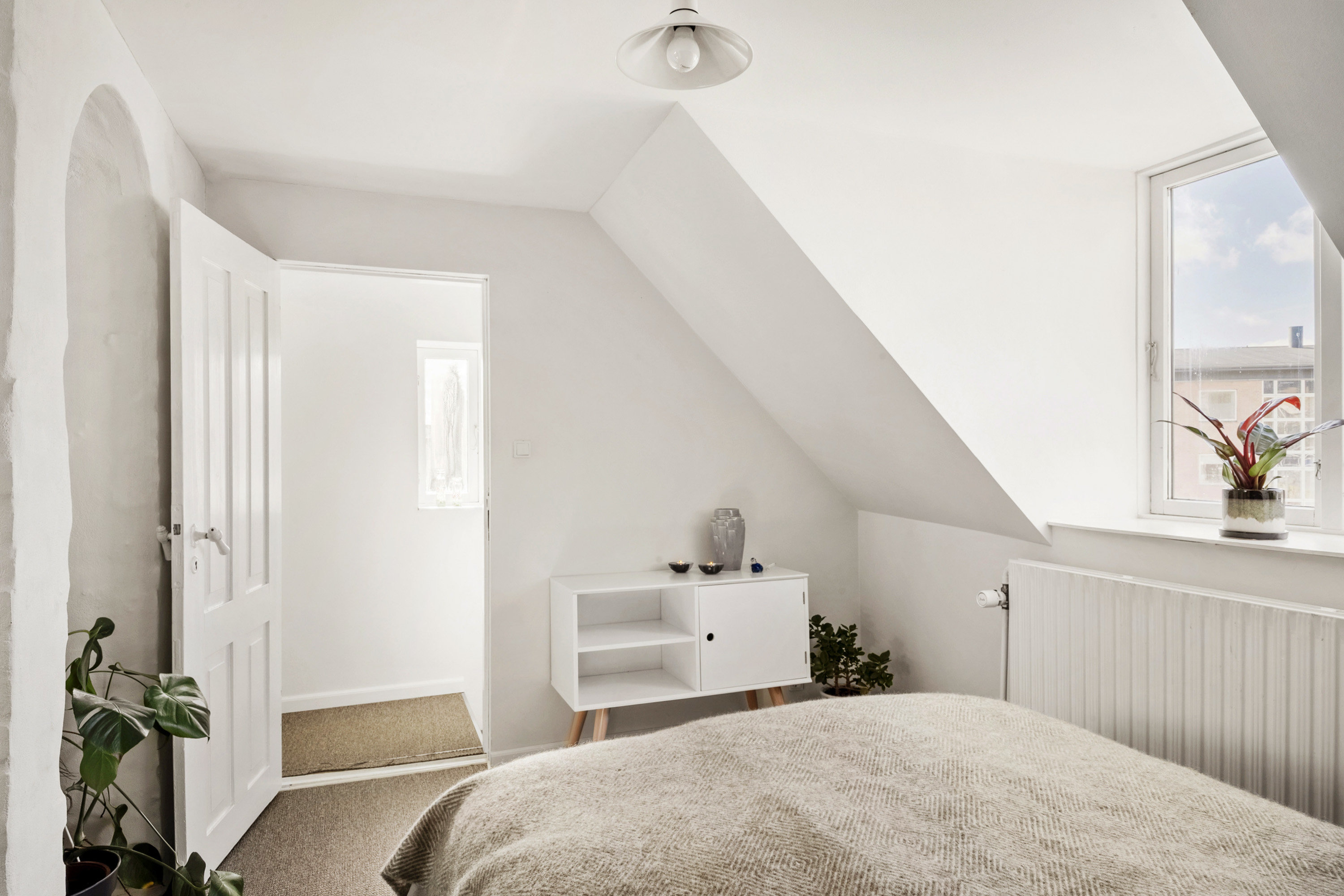 Fremhævet soveværelse billede i fuldskærmstilstand. Billede af Krystalgade 33, 8700 Horsens