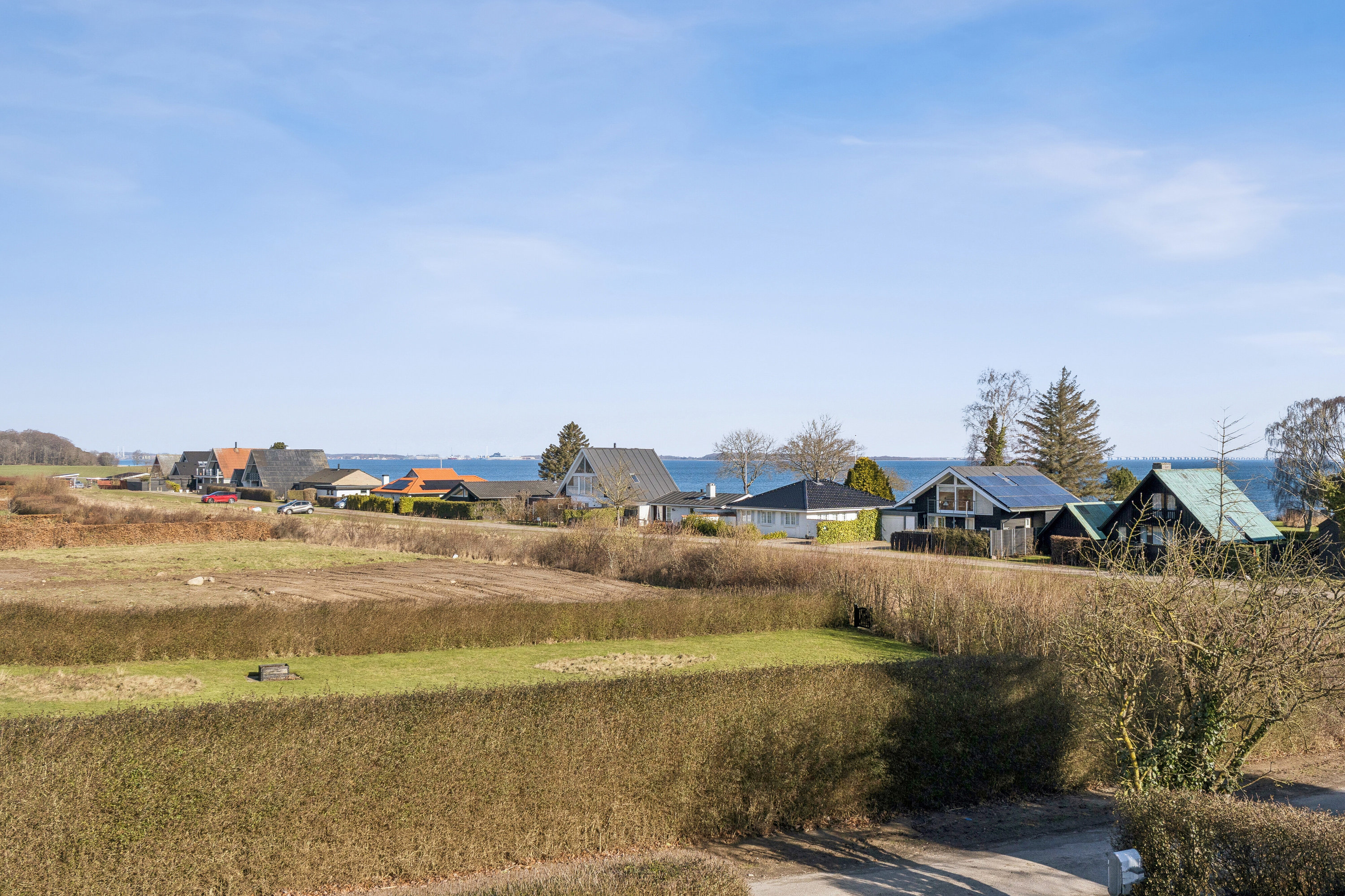 Fremhævet udendørs billede i fuldskærmstilstand. Billede af Slude Strand 4A, 5871 Frørup