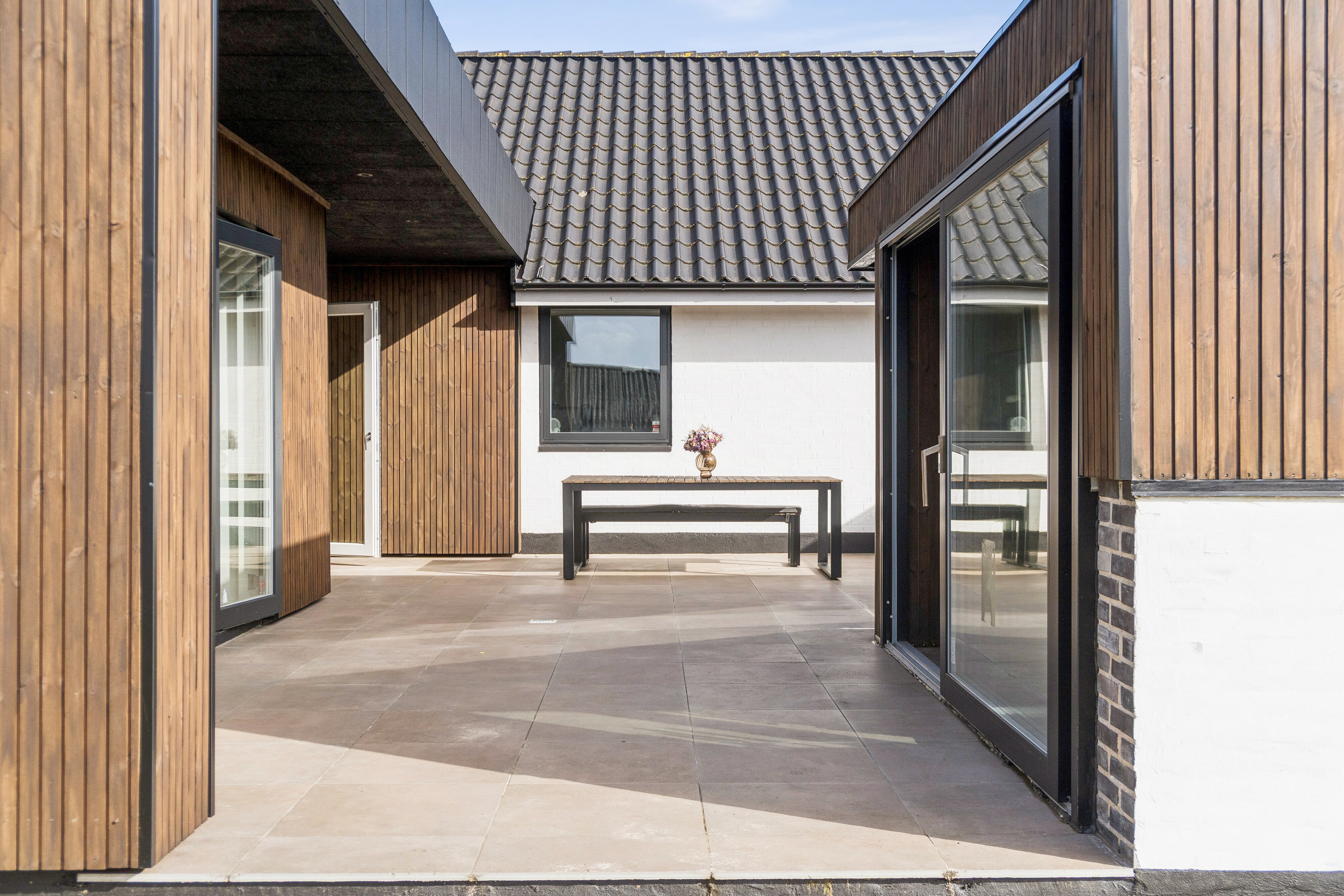 Fremhævet set fra vejen billede i fuldskærmstilstand. Billede af Bytoften 99, Tjørring, 7400 Herning