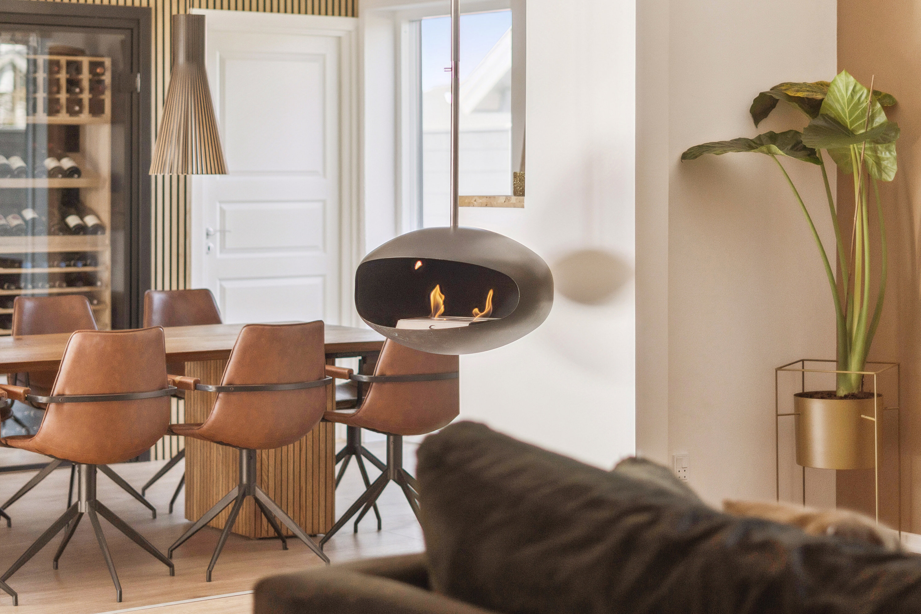 Fremhævet spisestue billede i fuldskærmstilstand. Billede af Bytoften 99, Tjørring, 7400 Herning