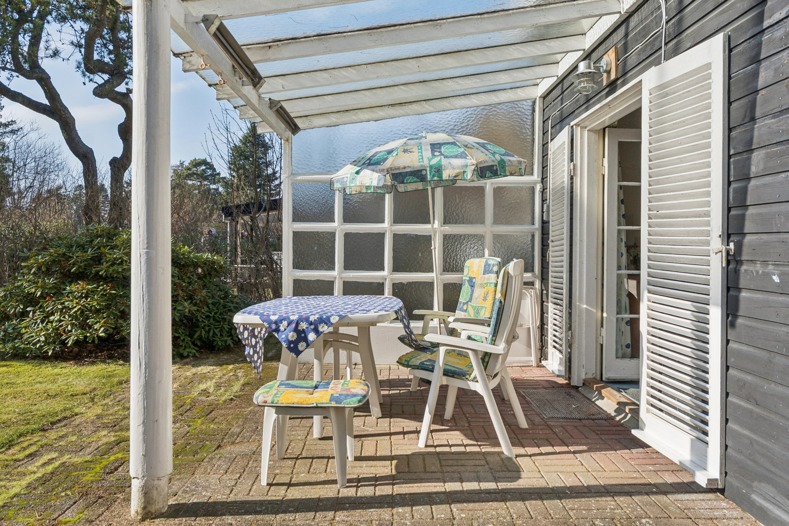 Fremhævet terrasse billede i fuldskærmstilstand. Billede af Søhusvej 22, 3100 Hornbæk