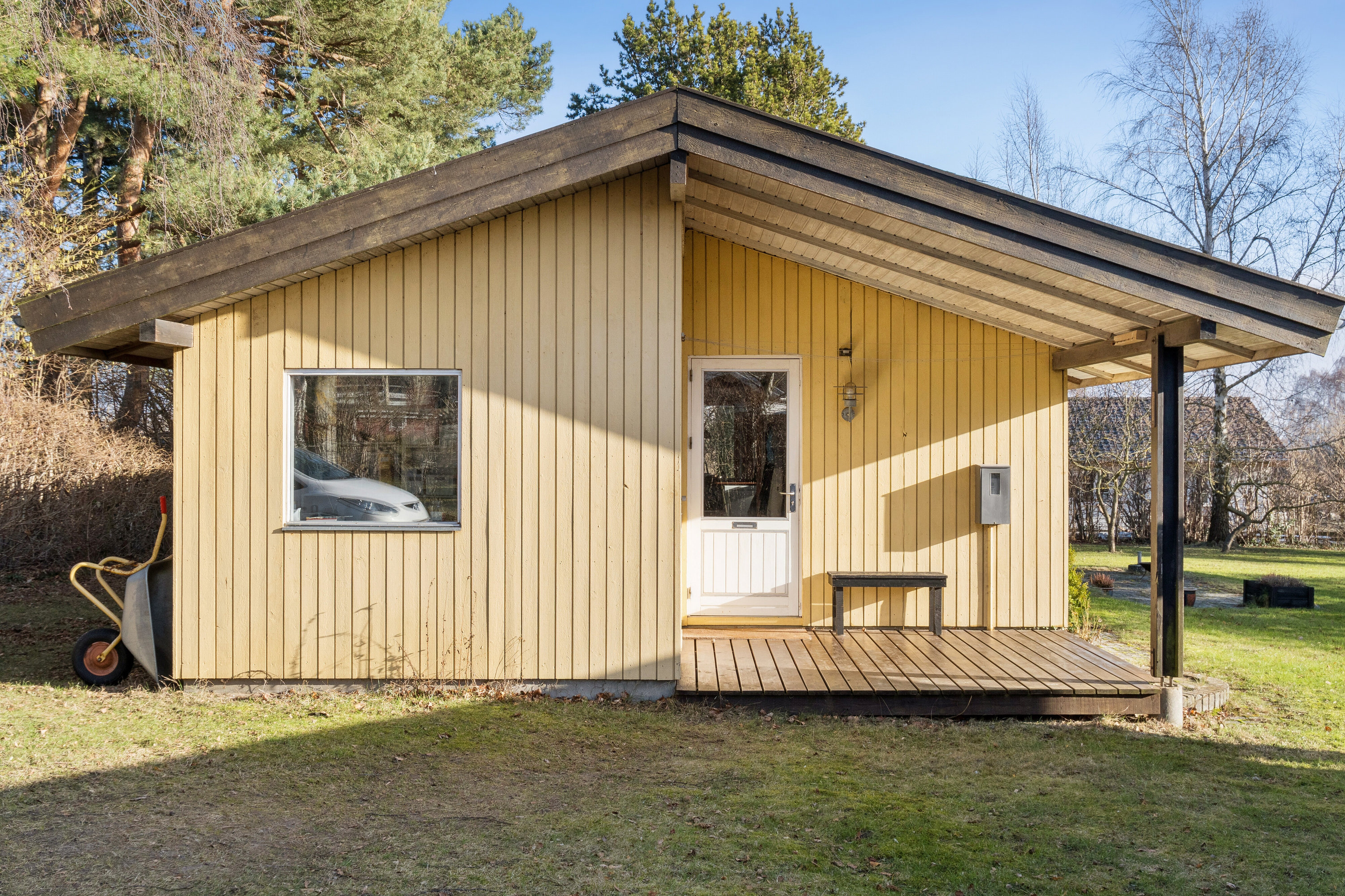 Fremhævet set fra vejen billede i fuldskærmstilstand. Billede af Mathilde Nielsensvej 8, Evetofte, 3370 Melby